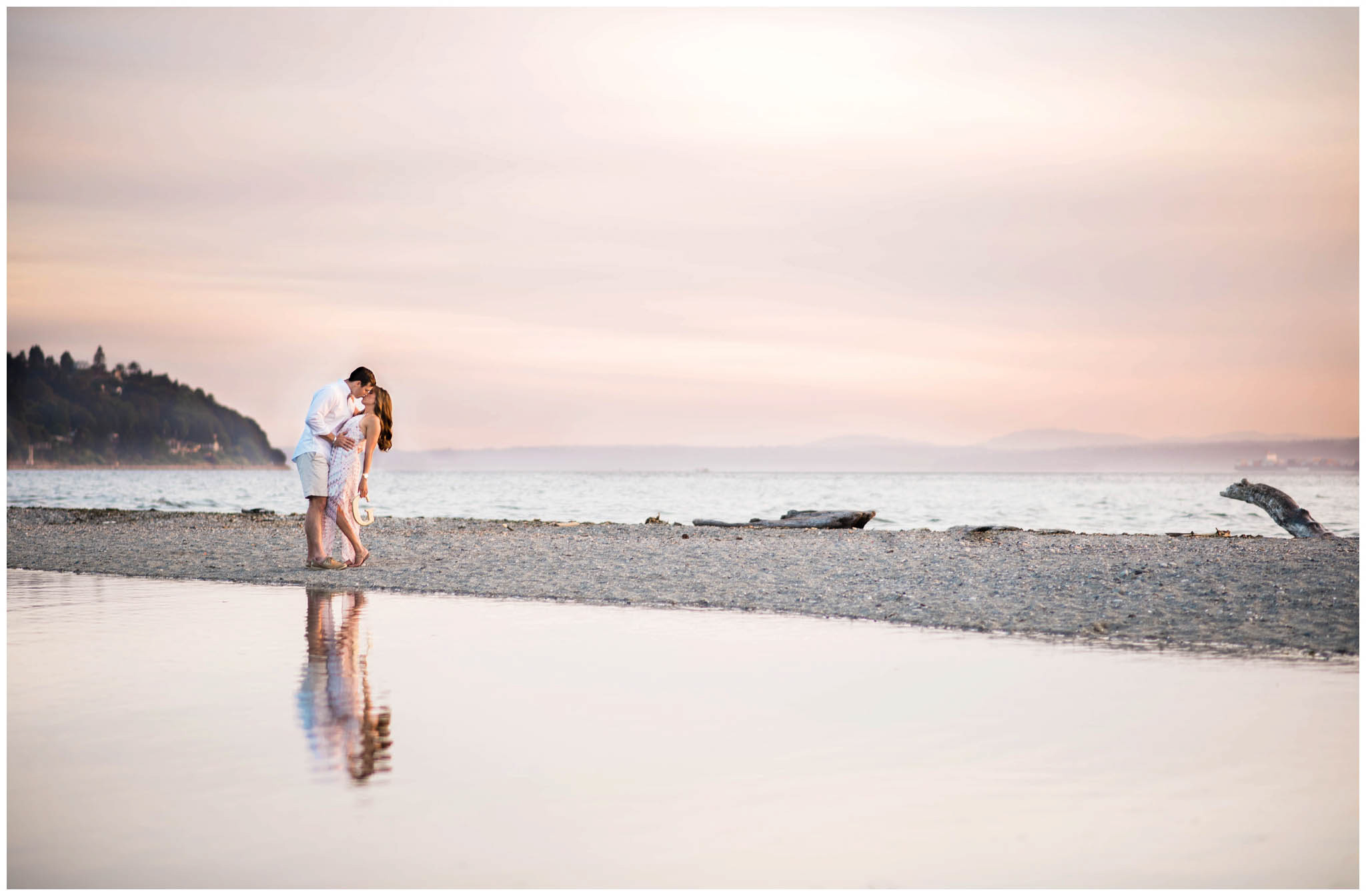 Coastal Destination Wedding Venue: Seabrook, WA. | B. Jones Photography