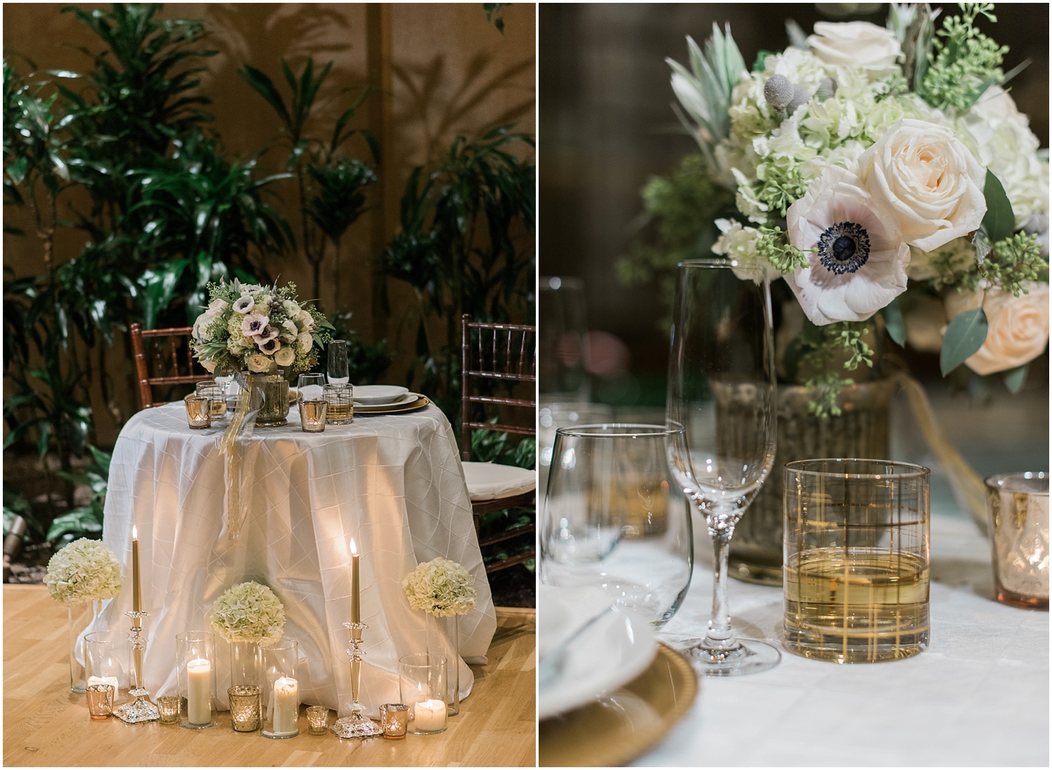 Winter wedding at the Fairmont Olympic Hotel in Seattle