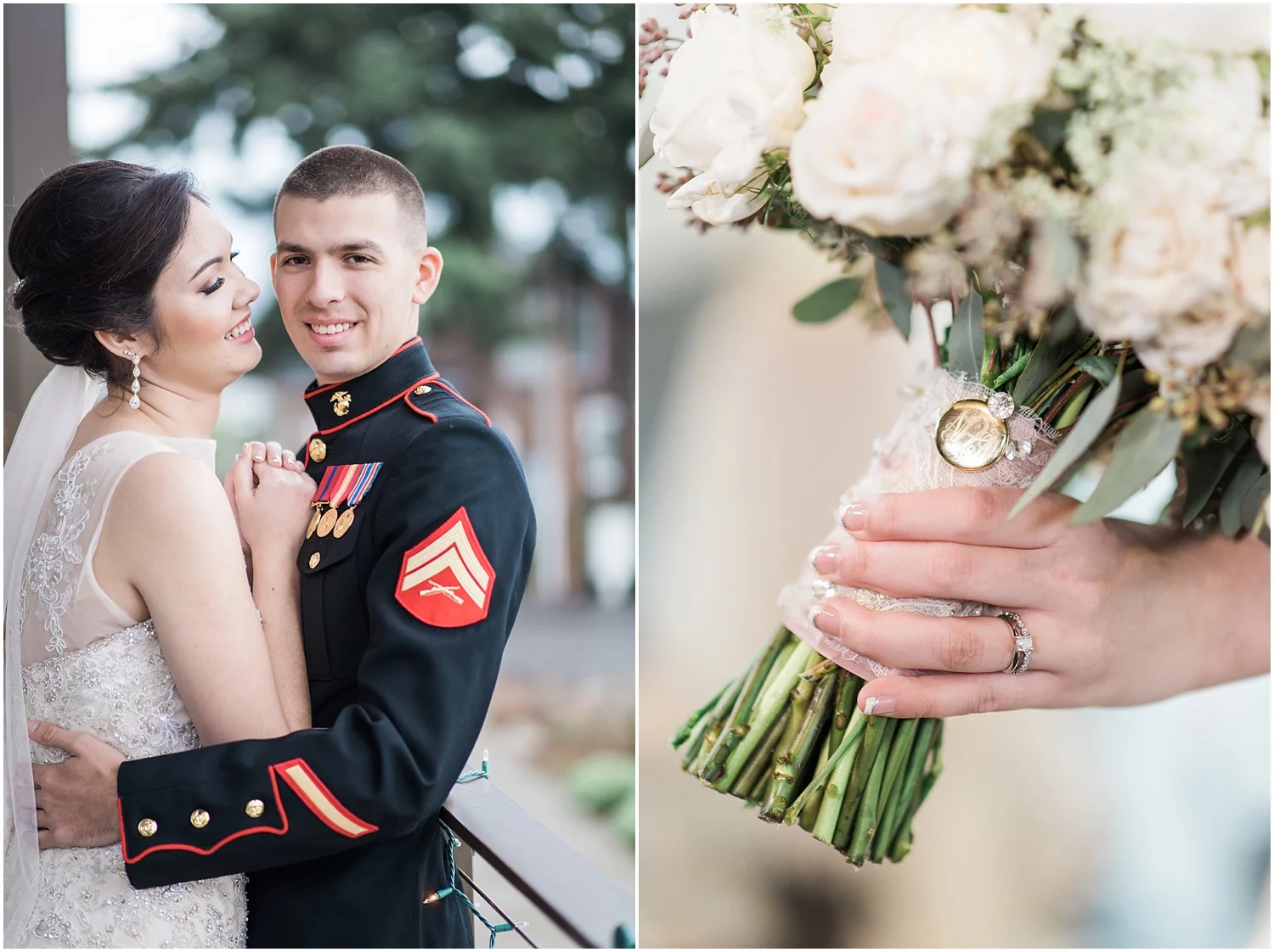 Mukilteo Rosehill Community Center Wedding. Winter Glitter Wedding. Blush, Champagne, Gold
