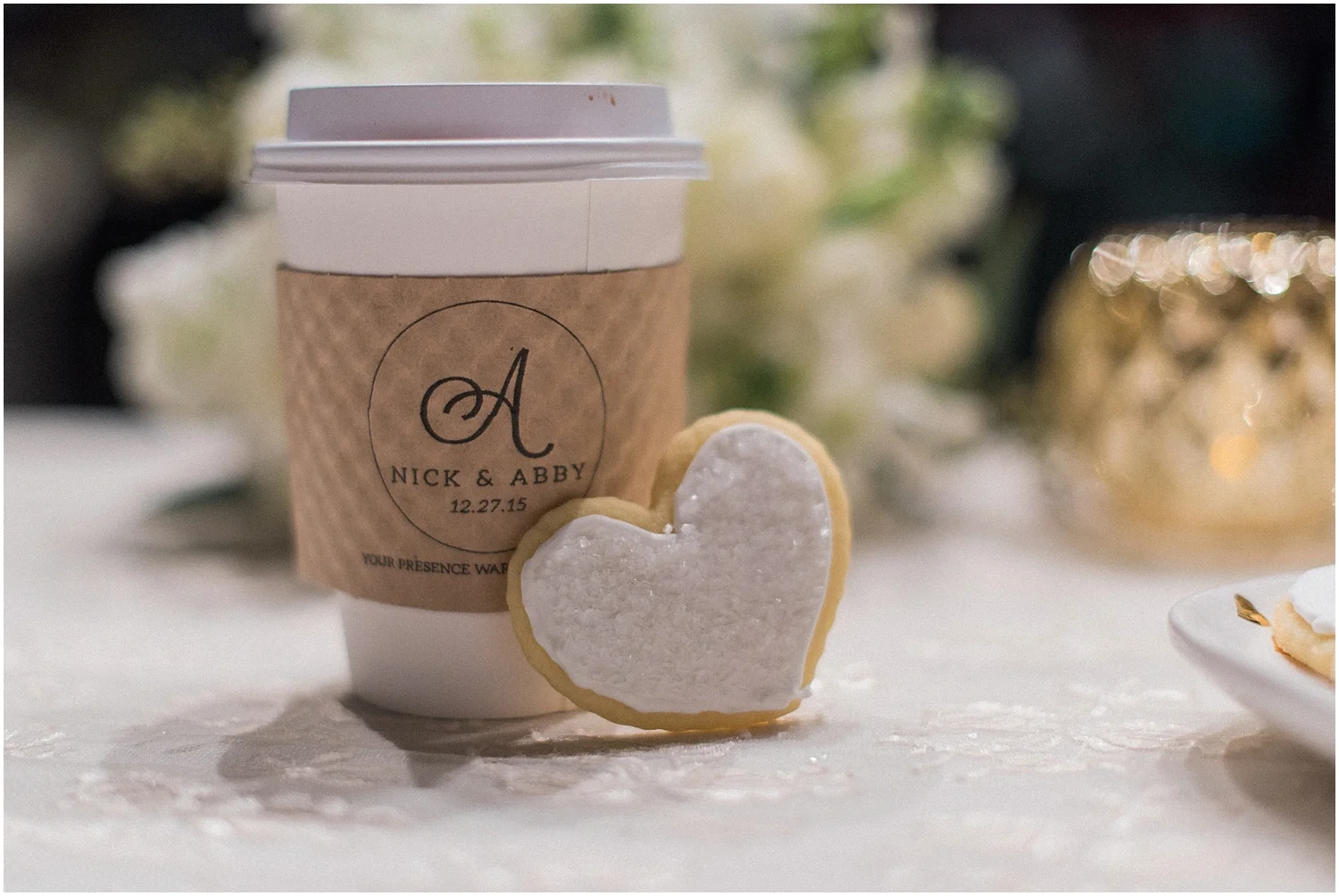 Mukilteo Rosehill Community Center Wedding. Winter Glitter Wedding. Blush, Champagne, Gold