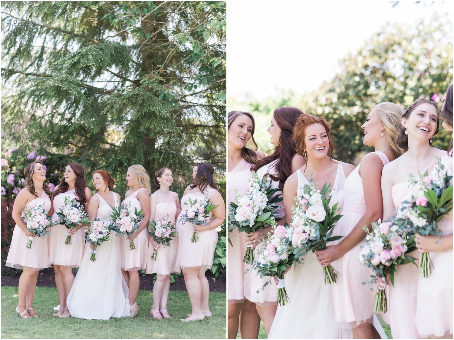 Lord Hill Farms Wedding in Snohomish. Blush, Gold. Glitter. Rustic Chic Wedding.  B. Jones Photography