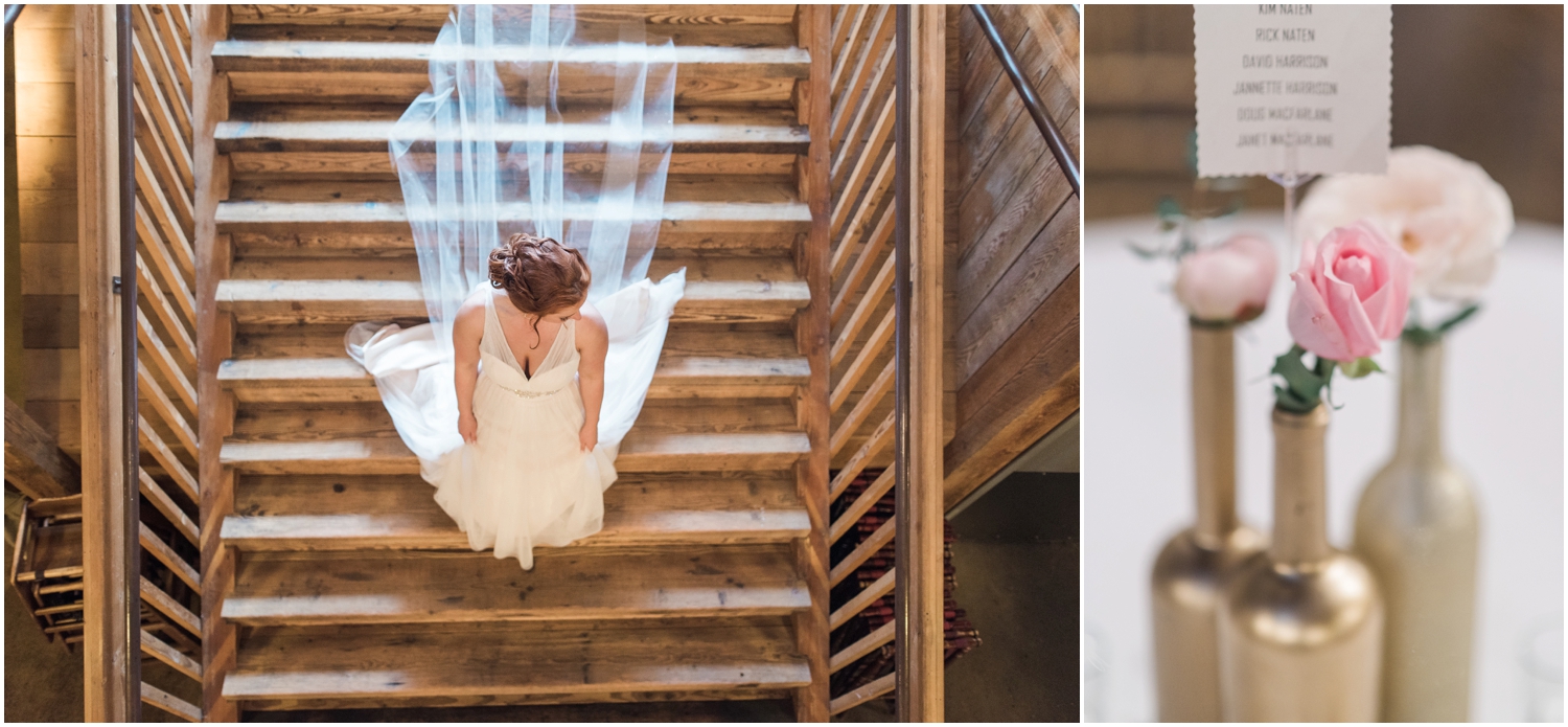 Lord Hill Farms Wedding in Snohomish. Blush, Gold. Glitter. Rustic Chic Wedding.  B. Jones Photography