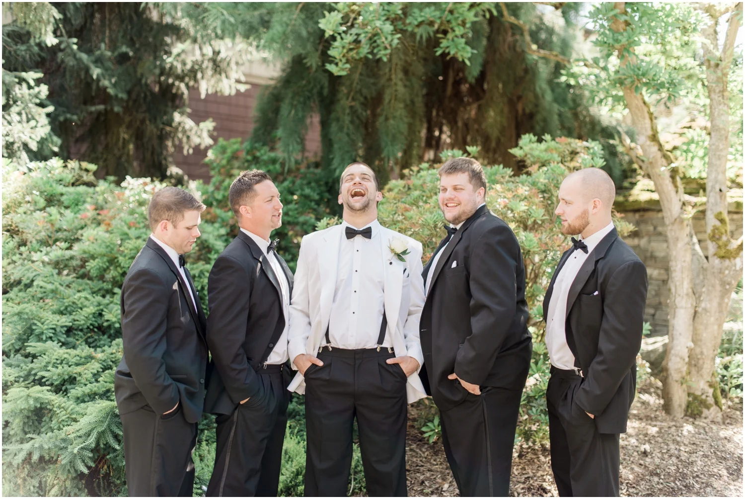 Hannah & Mikes Willows Lodge Wedding. Woodinville wedding Photographer