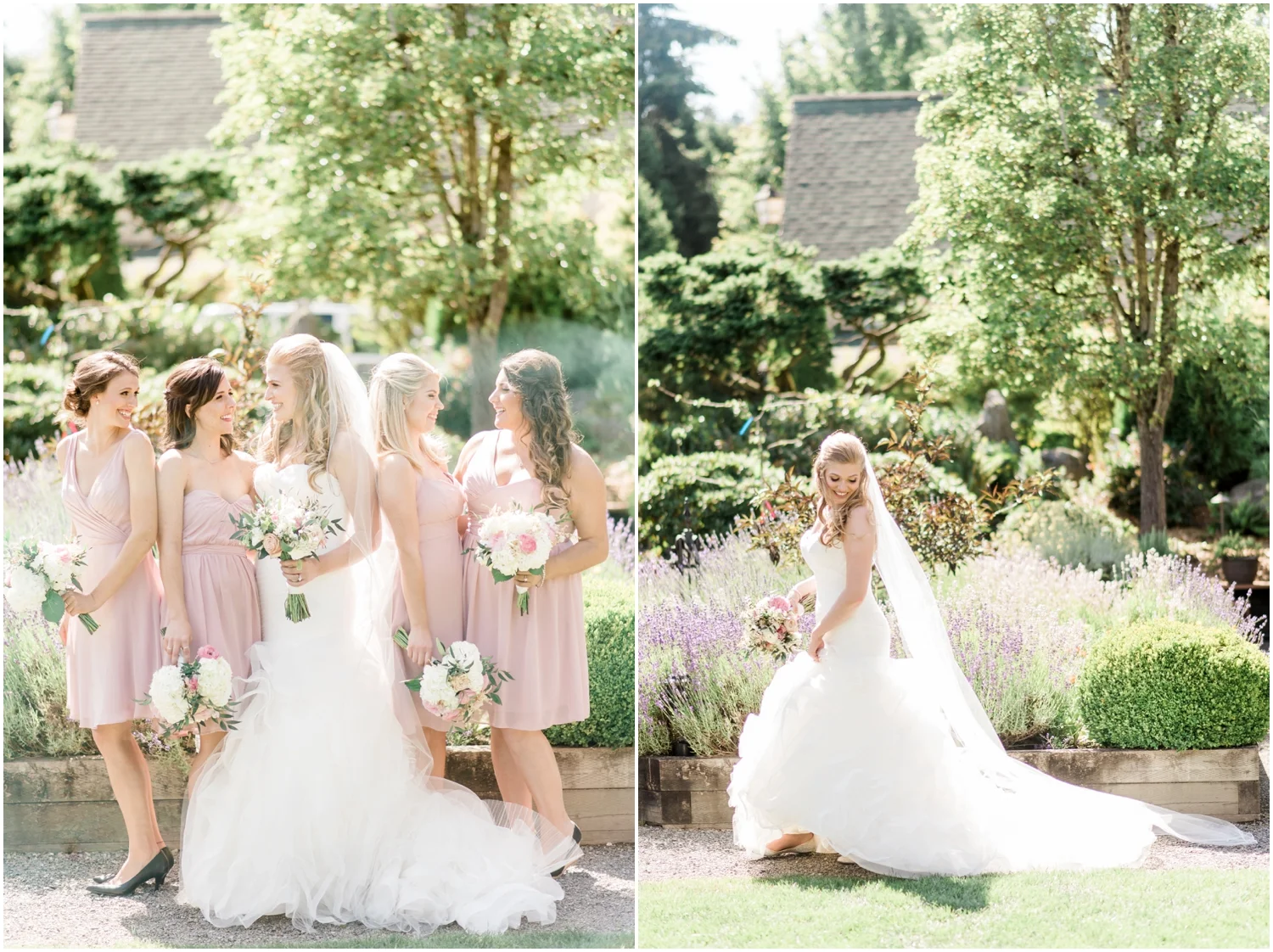 Hannah & Mikes Willows Lodge Wedding. Woodinville wedding Photographer