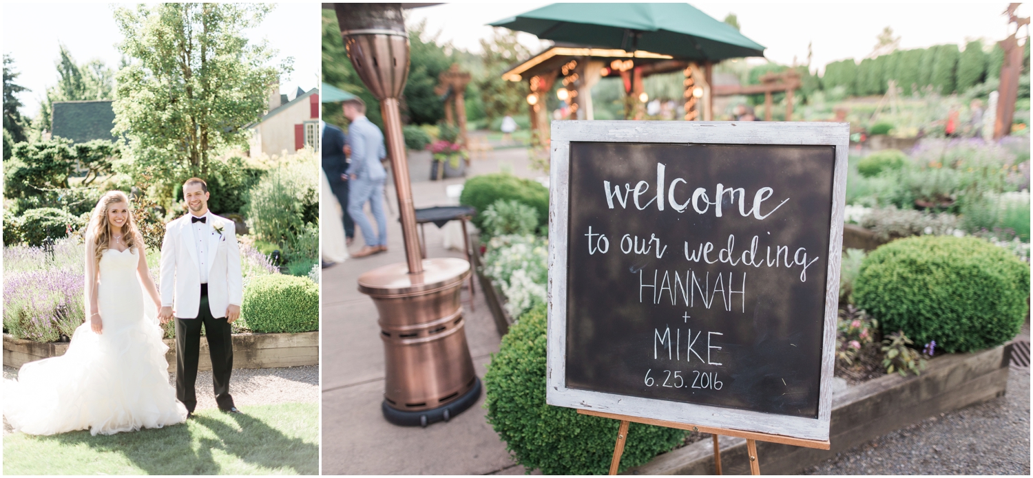 Hannah & Mikes Willows Lodge Wedding. Woodinville wedding Photographer