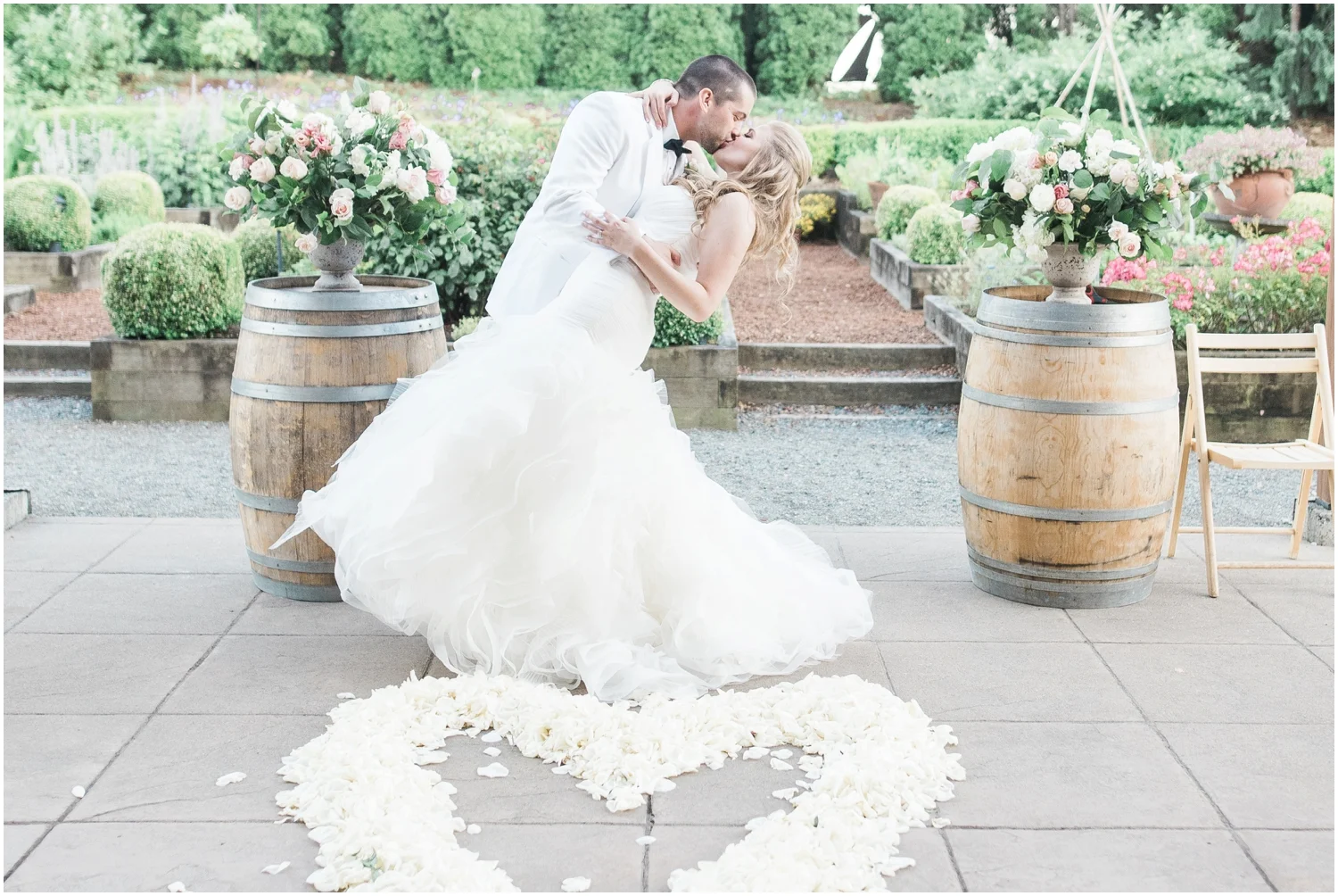 Hannah & Mikes Willows Lodge Wedding. Woodinville wedding Photographer