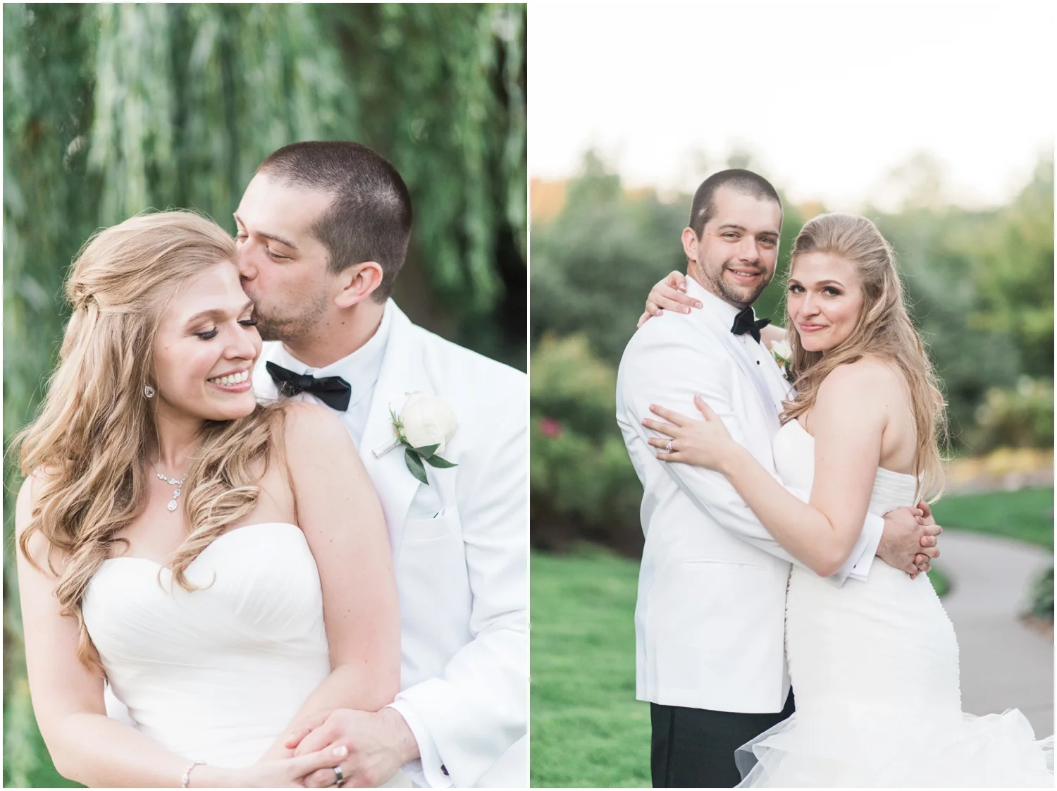 Hannah & Mikes Willows Lodge Wedding. Woodinville wedding Photographer