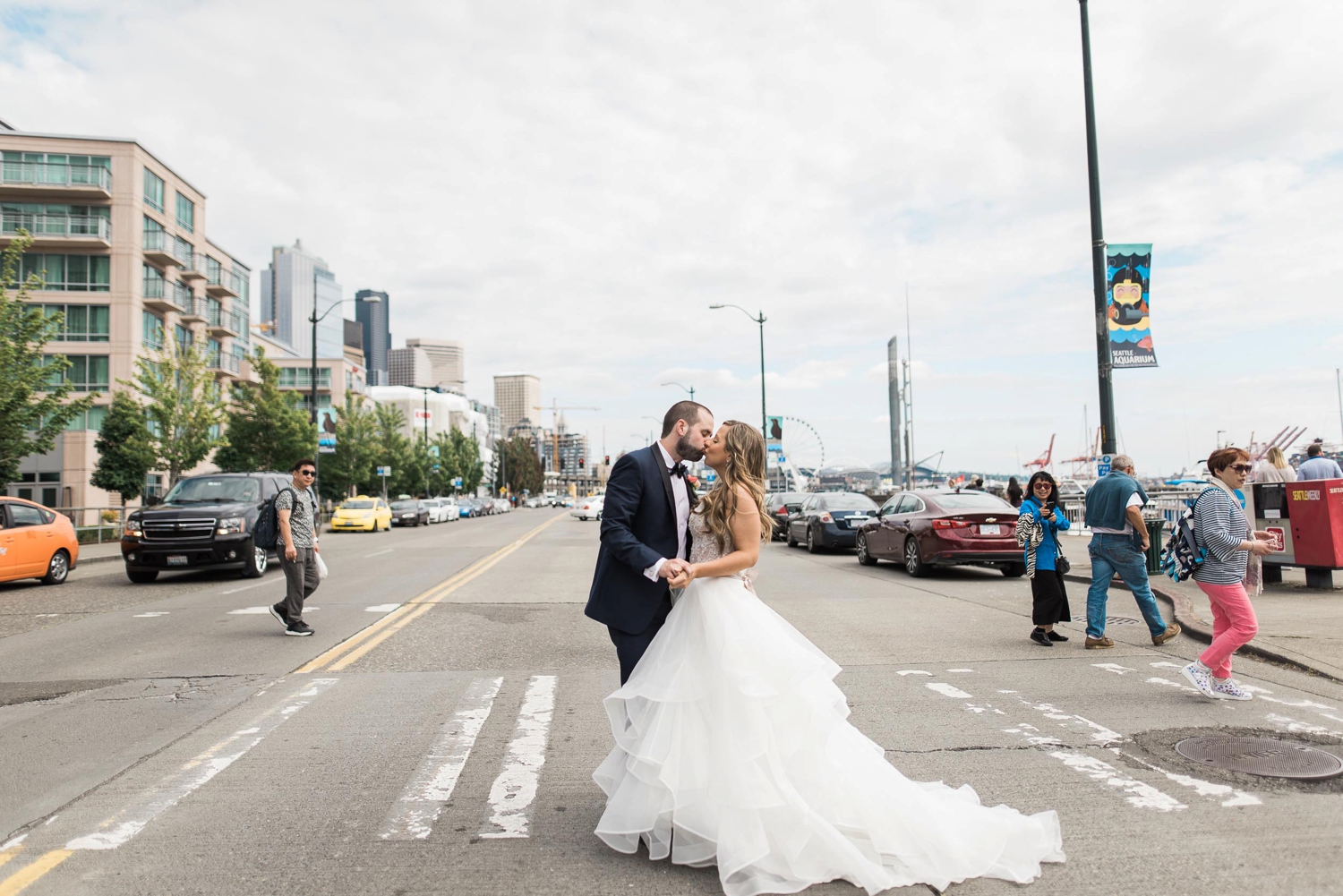 Katie and Stephens Seattle Space Needle Wedding