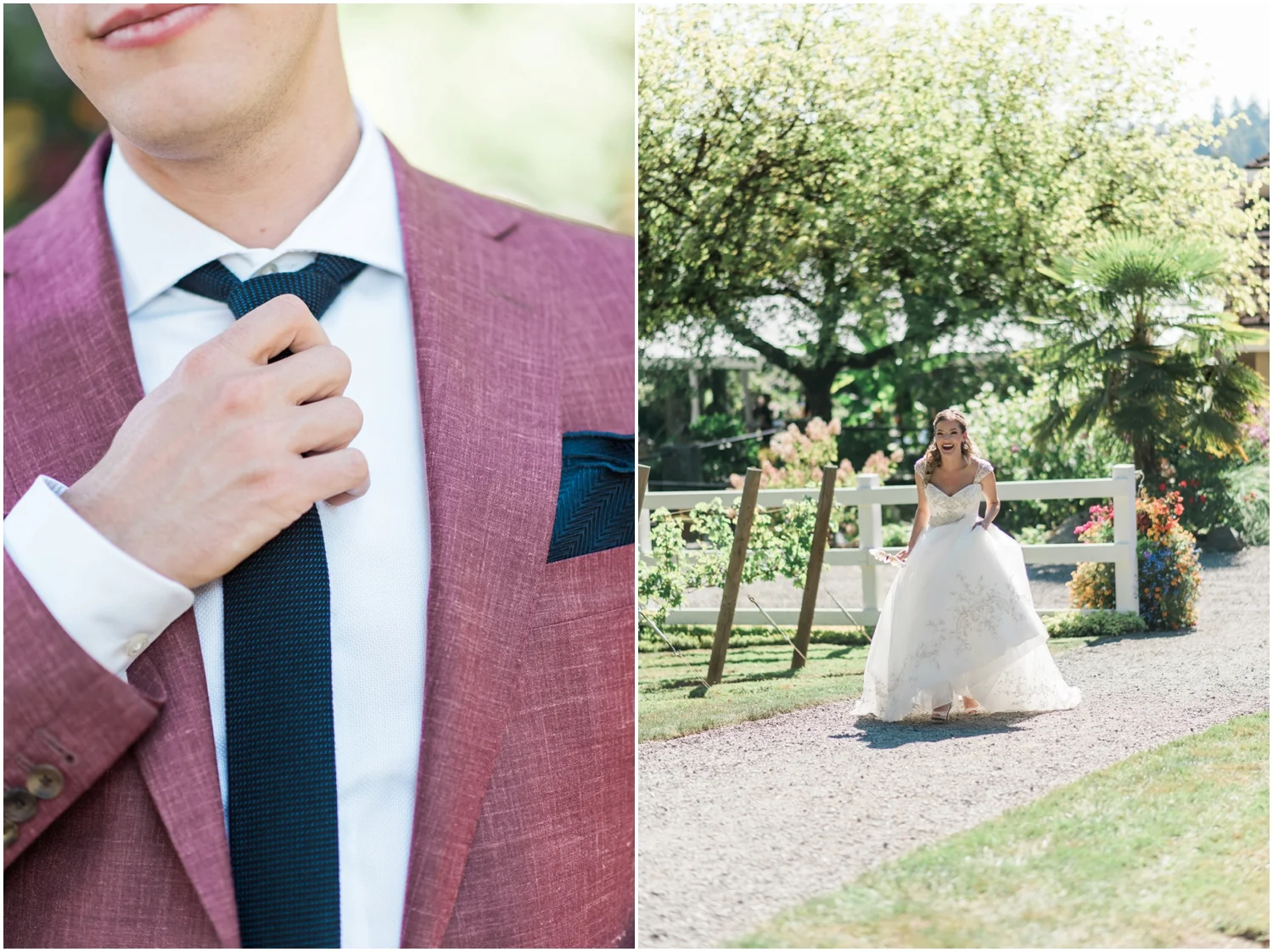 Delille Cellars Wedding - andrea and jay