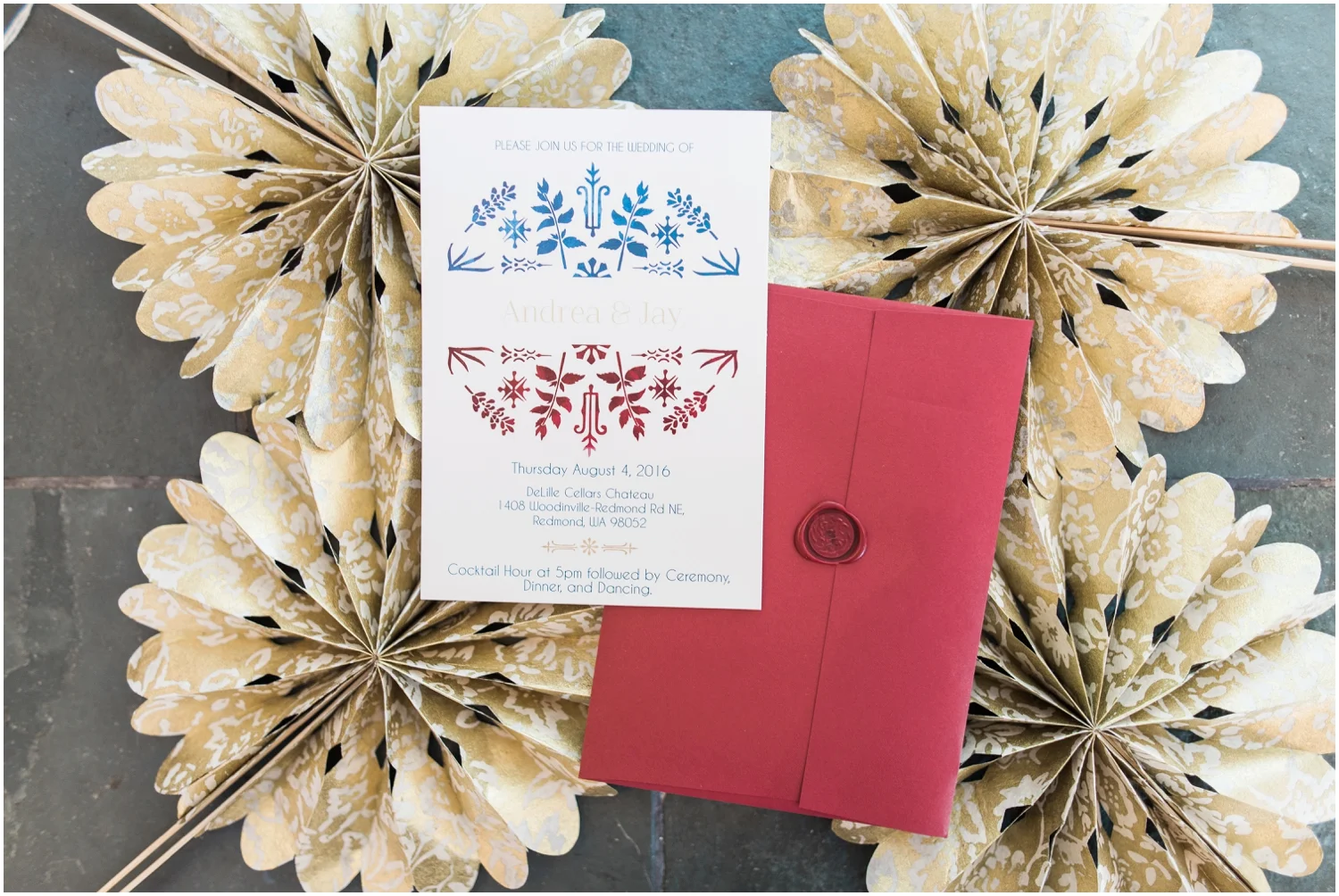 Delille Cellars Wedding - andrea and jay