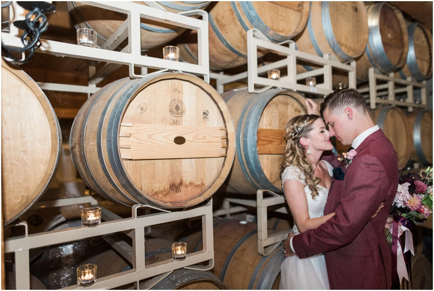 Delille Cellars Wedding - andrea and jay