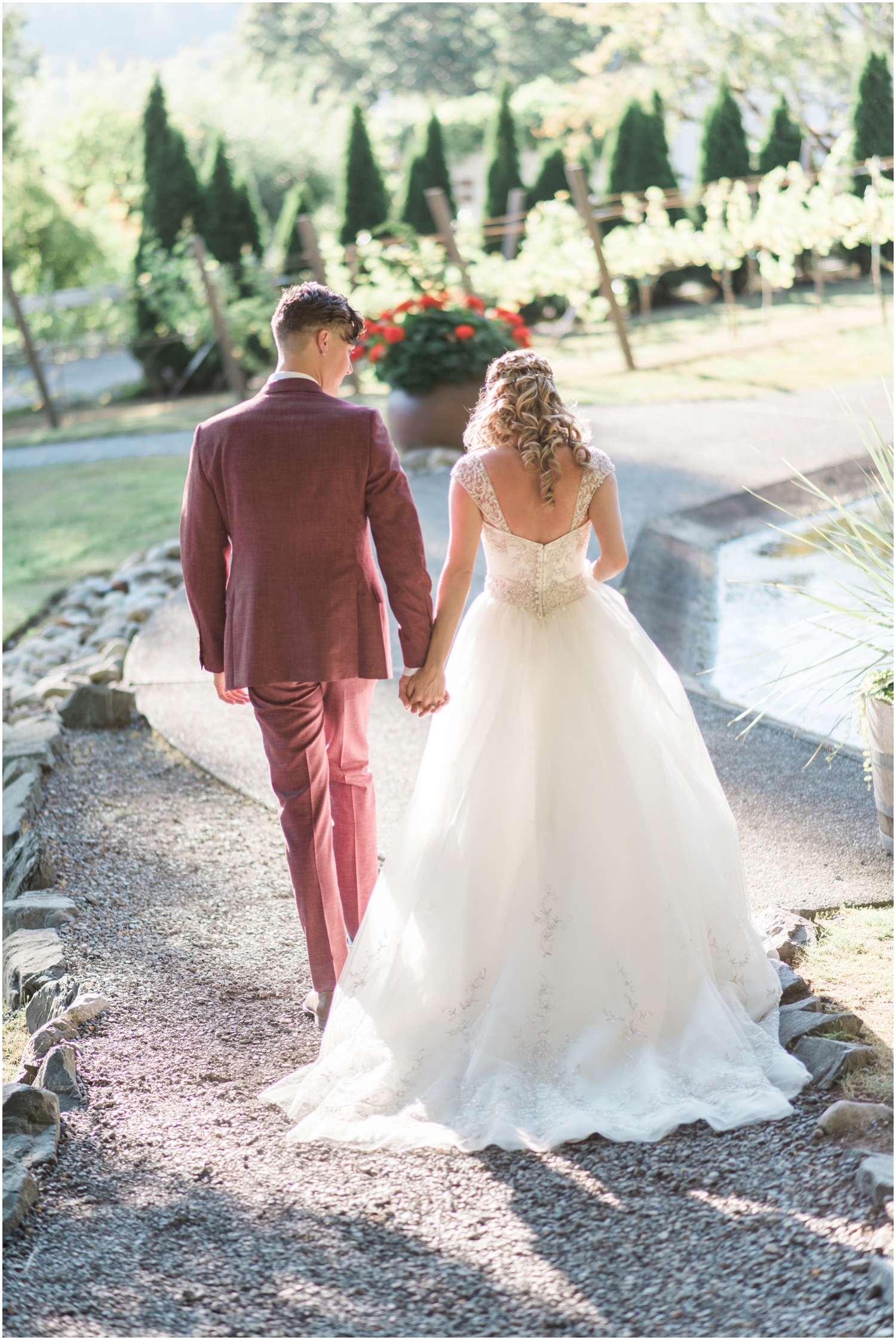 Delille Cellars Wedding - andrea and jay