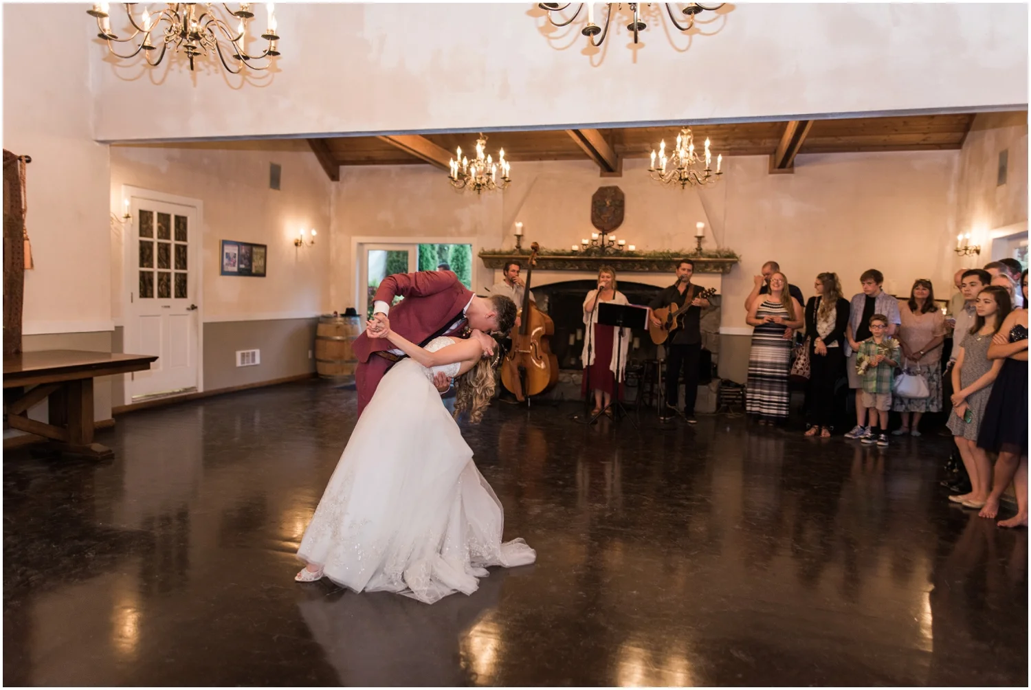 Delille Cellars Wedding - andrea and jay