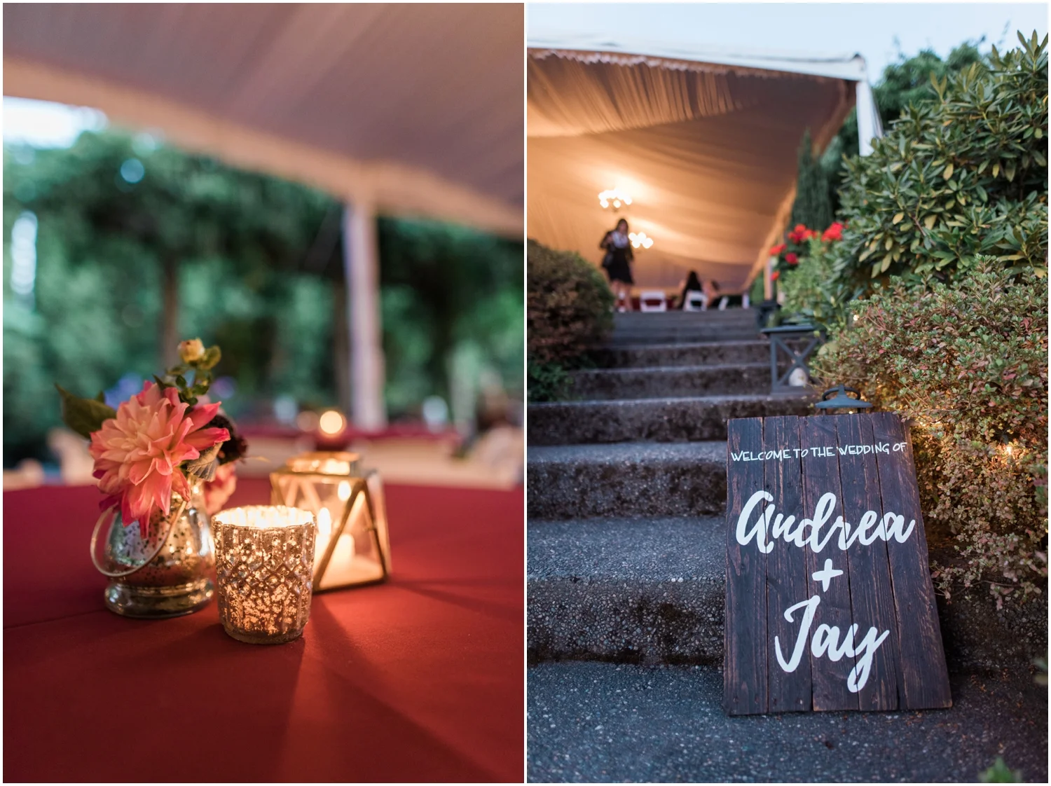 Delille Cellars Wedding - andrea and jay