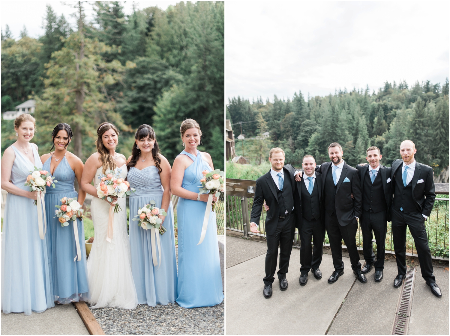 Kristy and marks salish lodge wedding at snoqualmie falls 