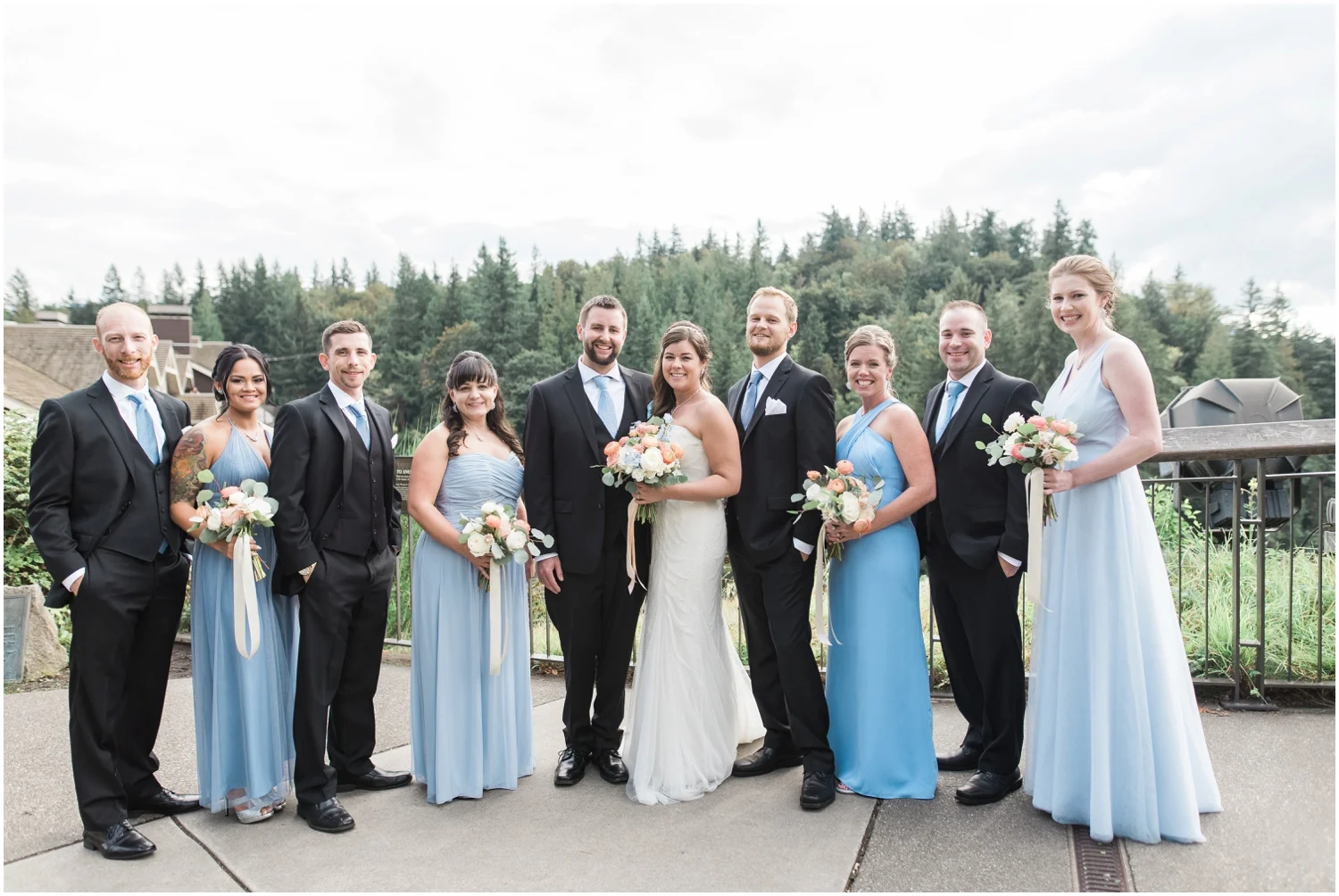 Kristy and marks salish lodge wedding at snoqualmie falls