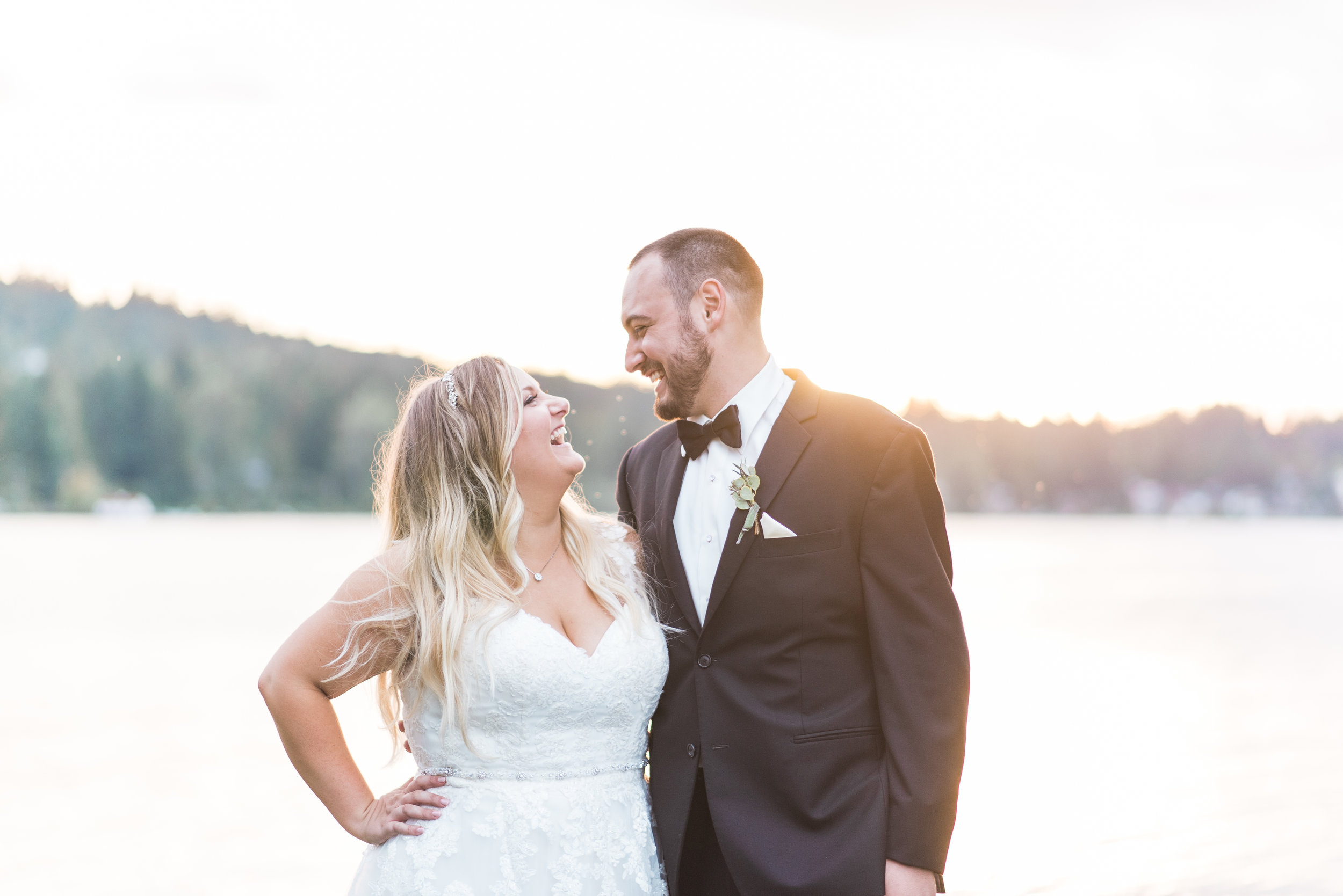 Lake Whatcom Waterfront Tent Wedding. Pablo and Emily. Bellingha