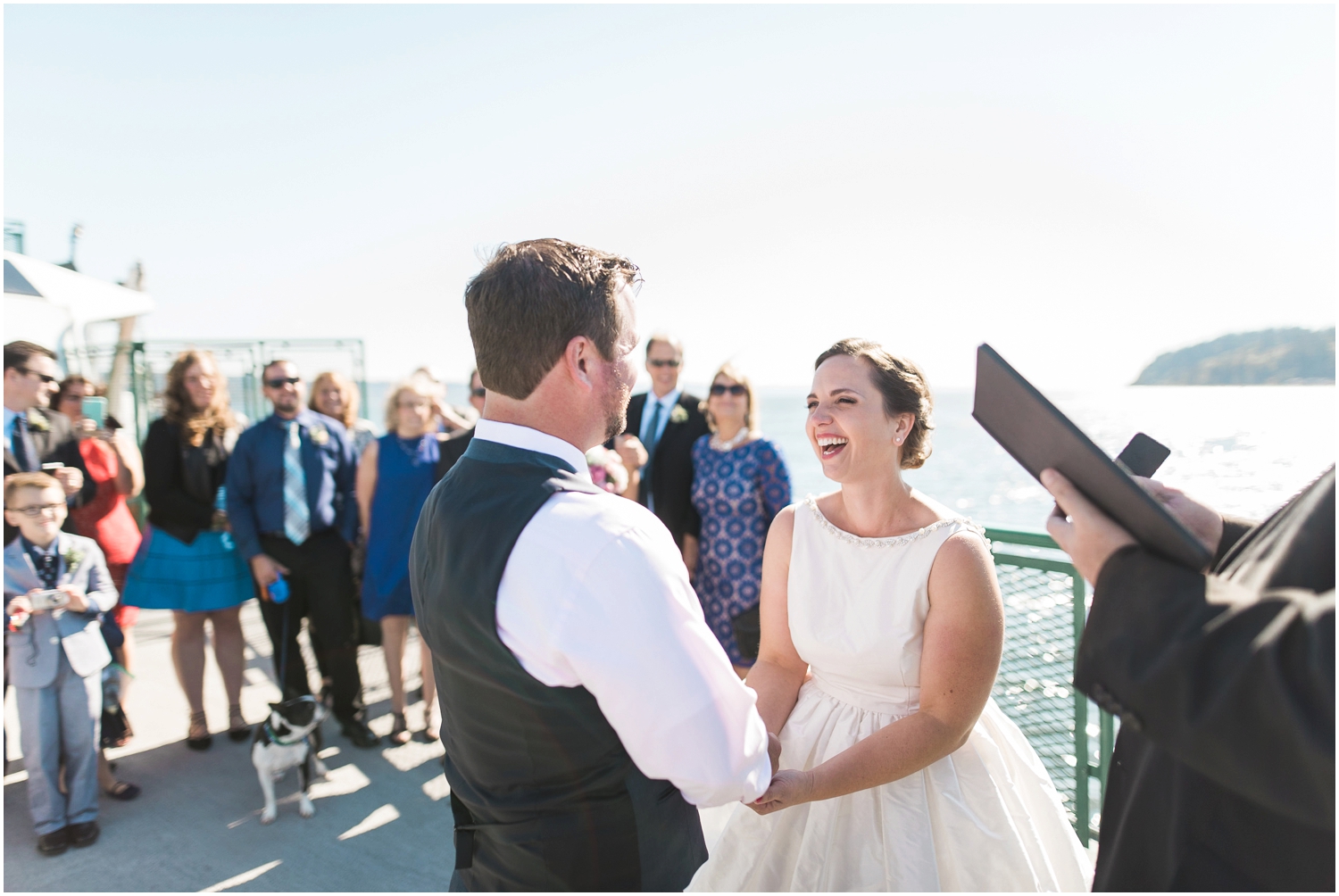 Mukilteo Ferry Wedding. Lighthouse Beach Park