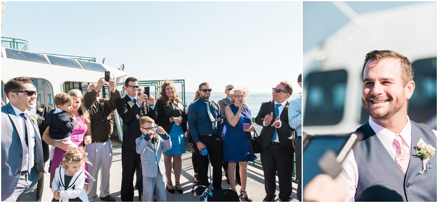 Mukilteo Ferry Wedding. Lighthouse Beach Park