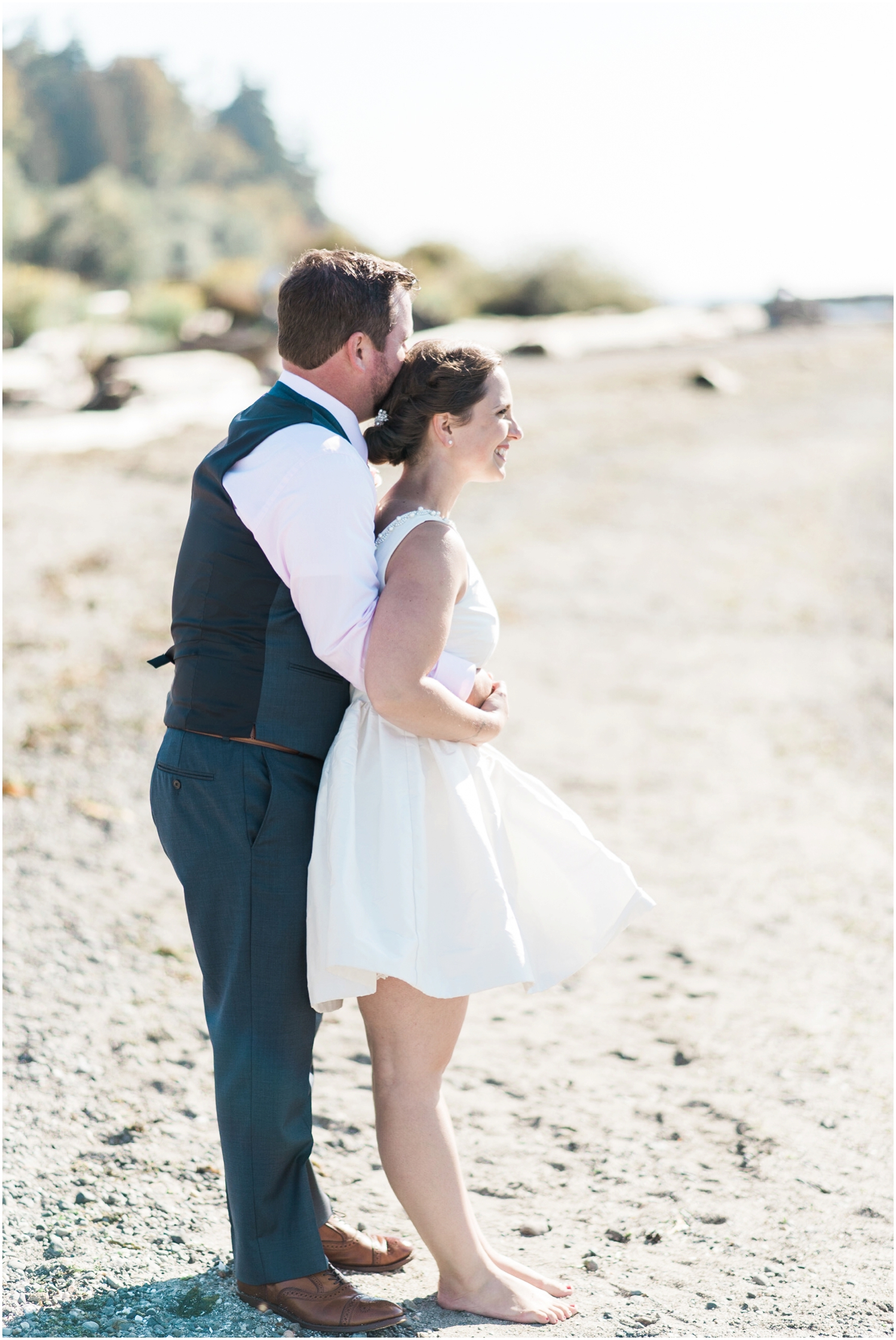 Mukilteo Ferry Wedding. Lighthouse Beach Park