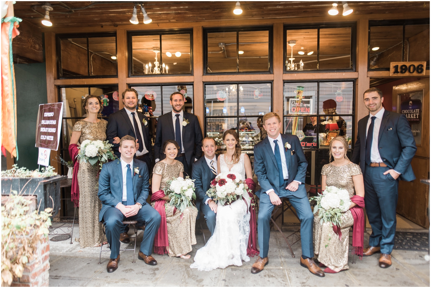 Bri & Brian's Pike Place Market & Golden Garden Bath House Wedding