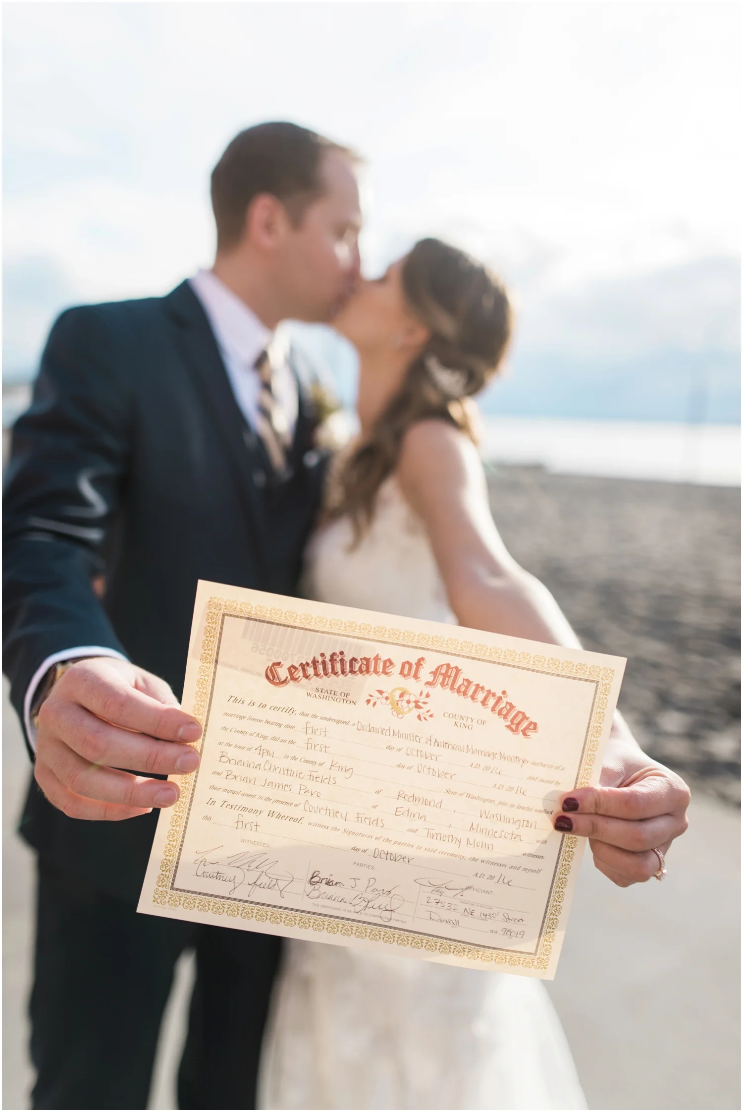 Bri & Brian's Pike Place Market & Golden Garden Bath House Wedding