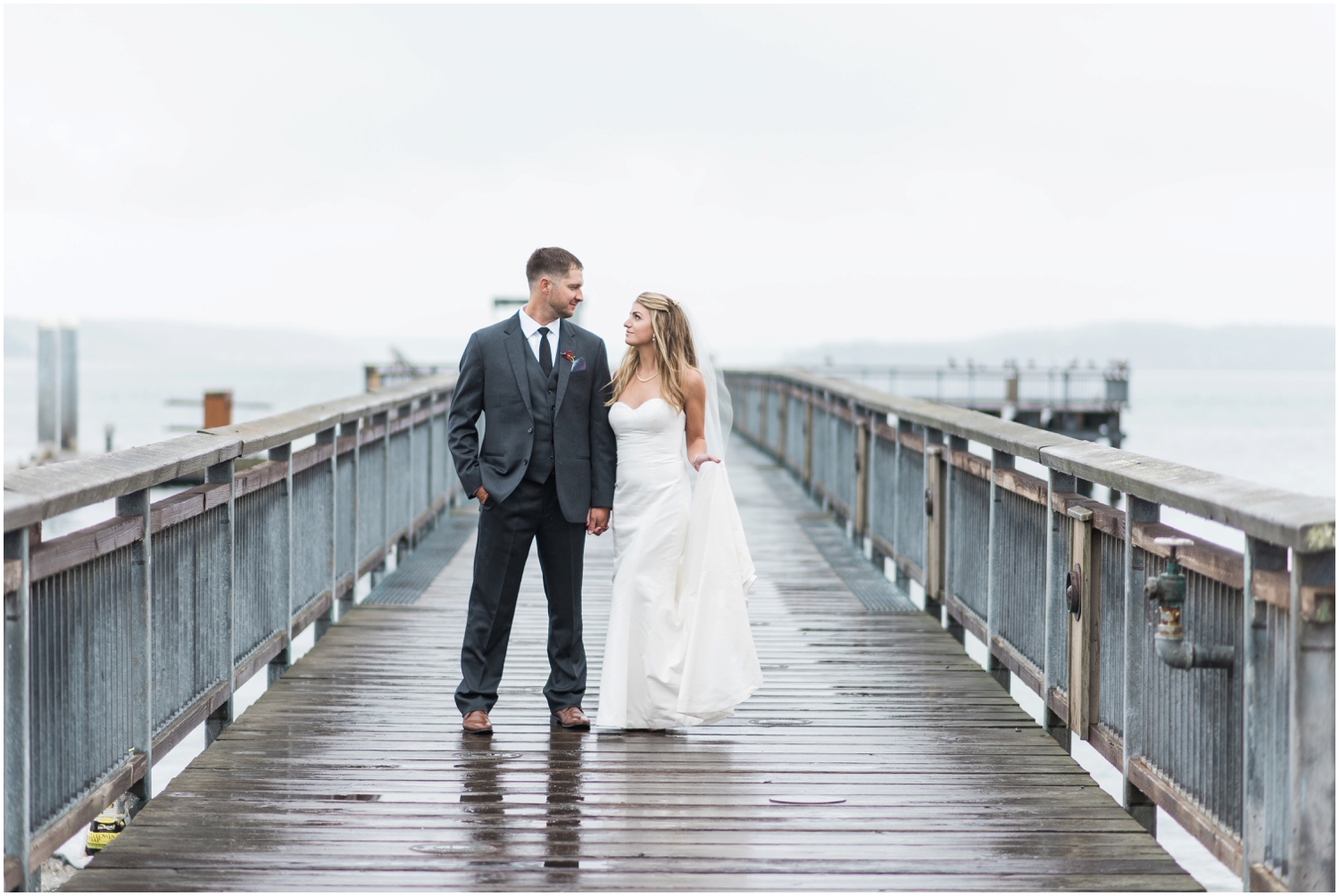 Chris & Laurens Nautical Port Townsend Wedding. Fall.  Old vintage Wooden Boats. Driftwood. Sand. Pre-Ceremony cocktails. Chalkboard Signs. 