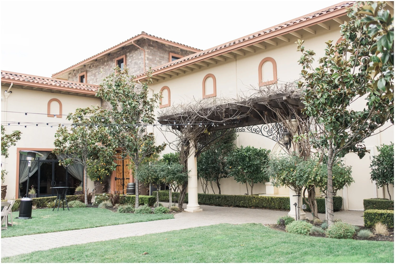 Casa Real Wedding, Destination Winter Wedding, Vineyard Wedding