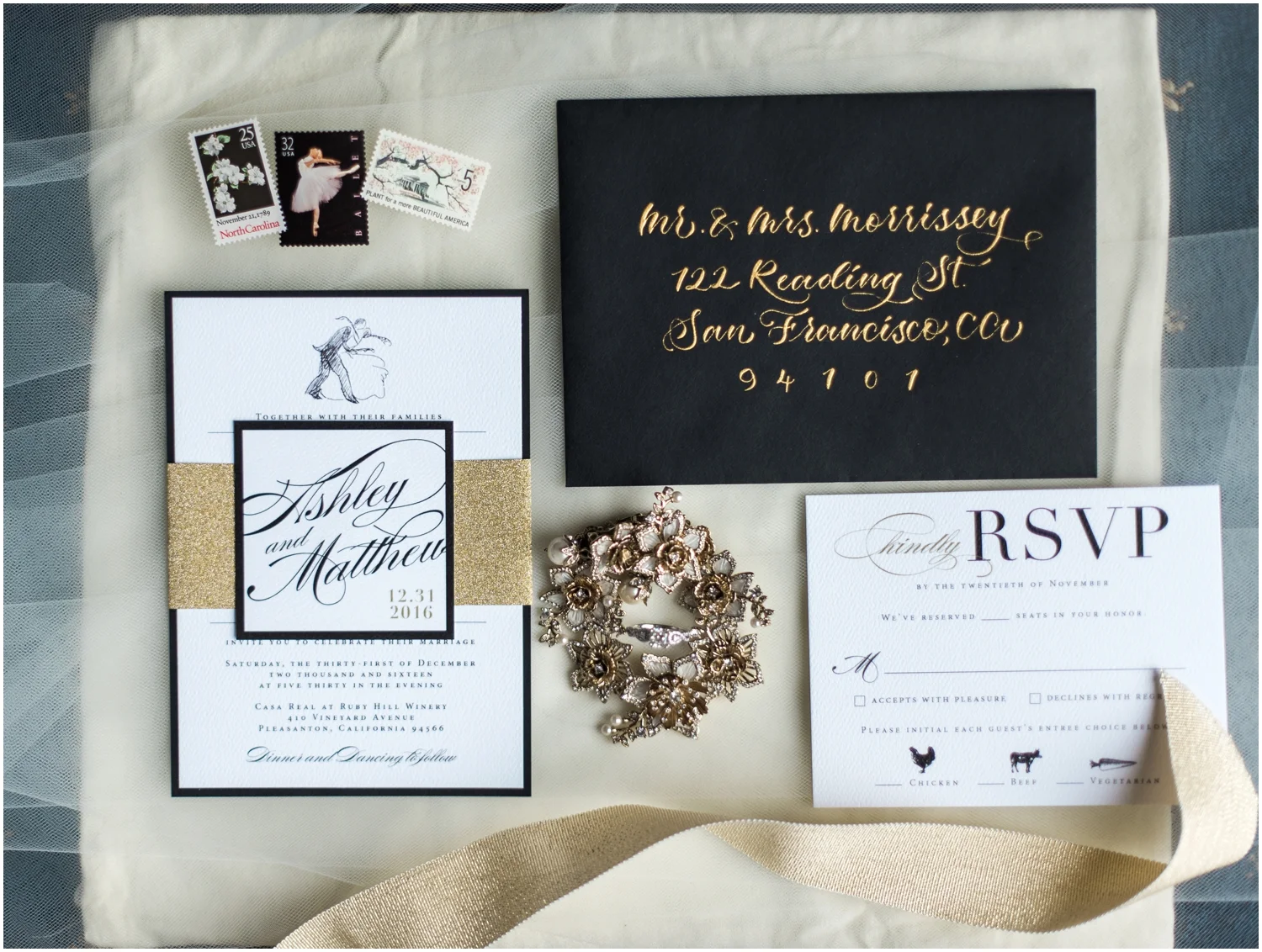 Casa Real Wedding, Destination Winter Wedding, Vineyard Wedding
