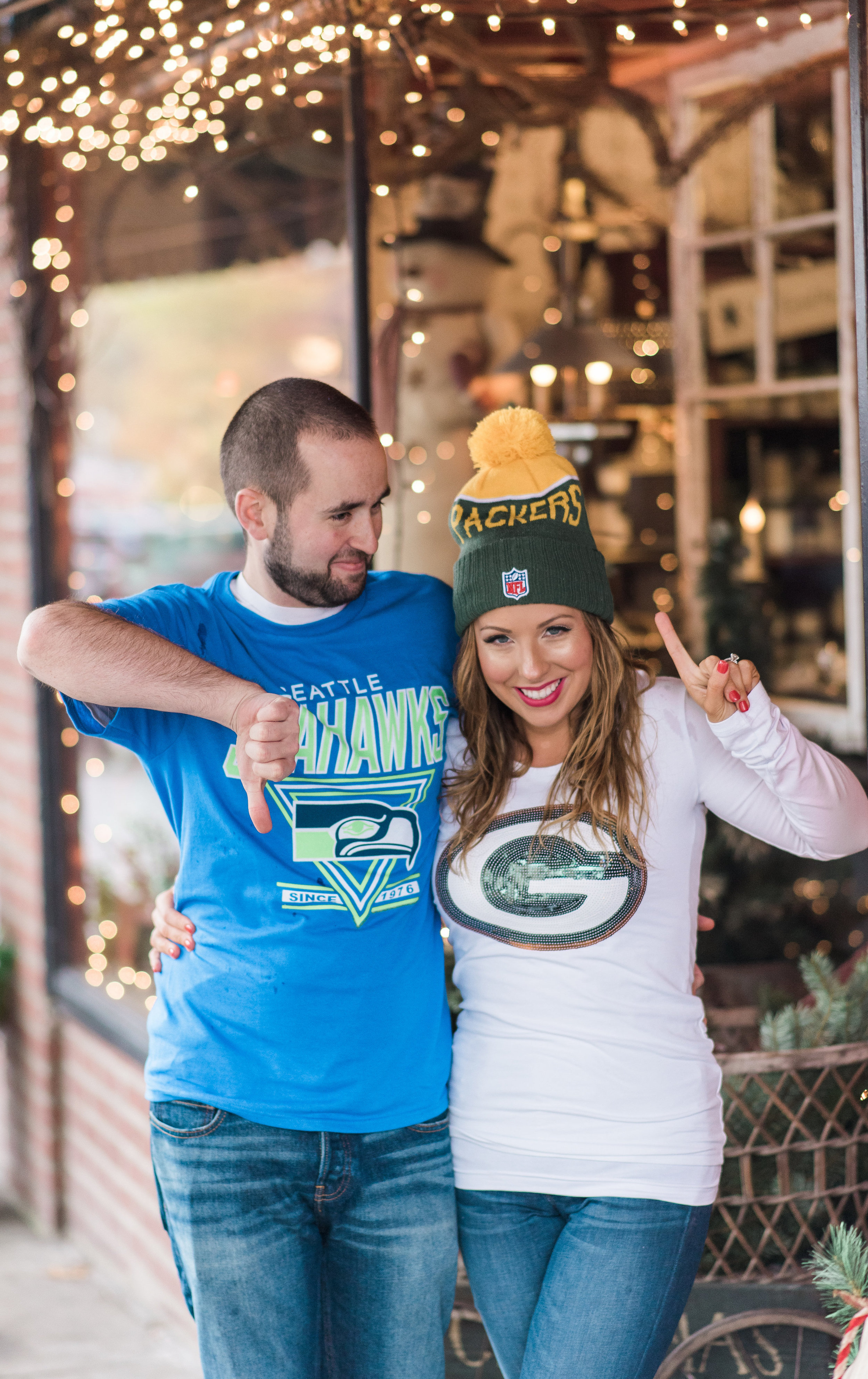 Seahawks Wedding and engagement inspiration. Seattle Wedding Pho