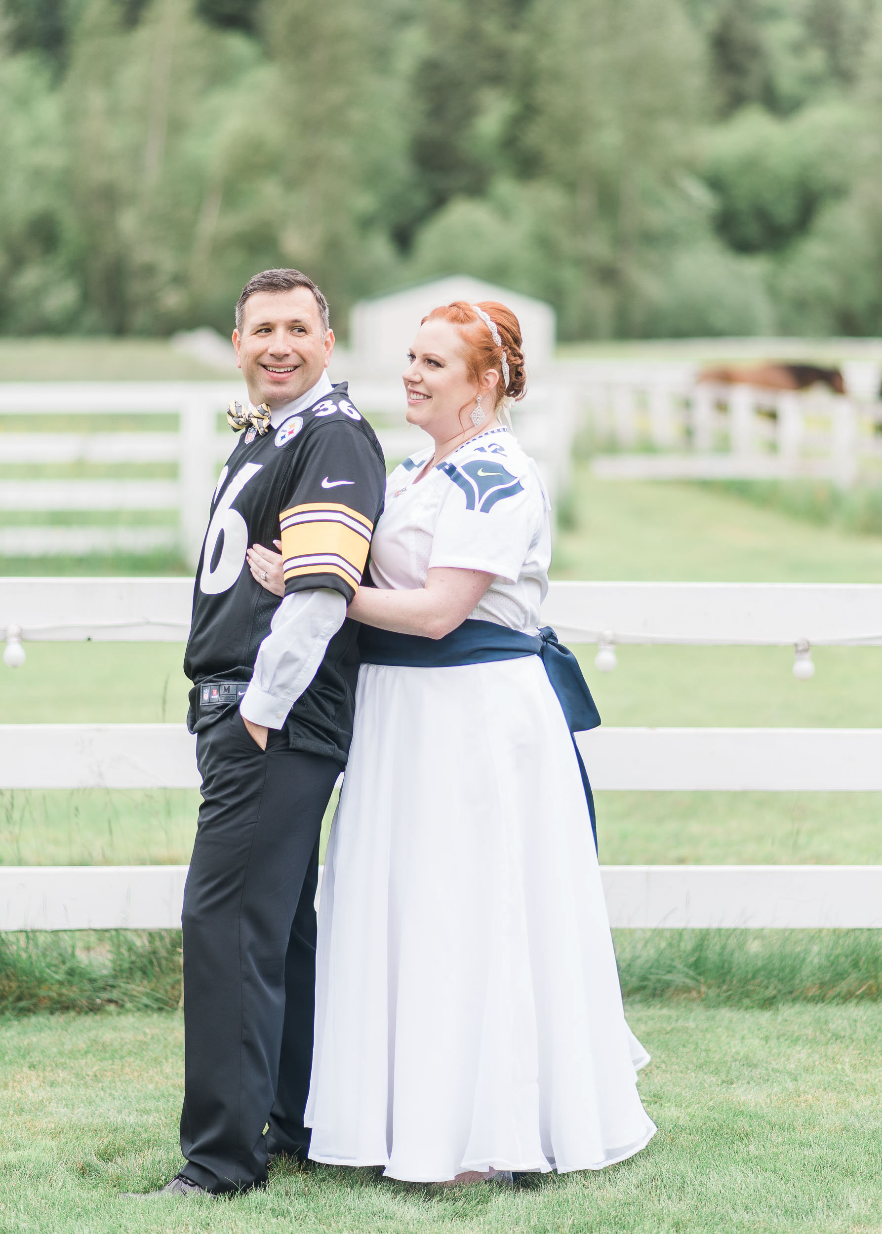 Seahawks Wedding and engagement inspiration. Seattle Wedding Pho