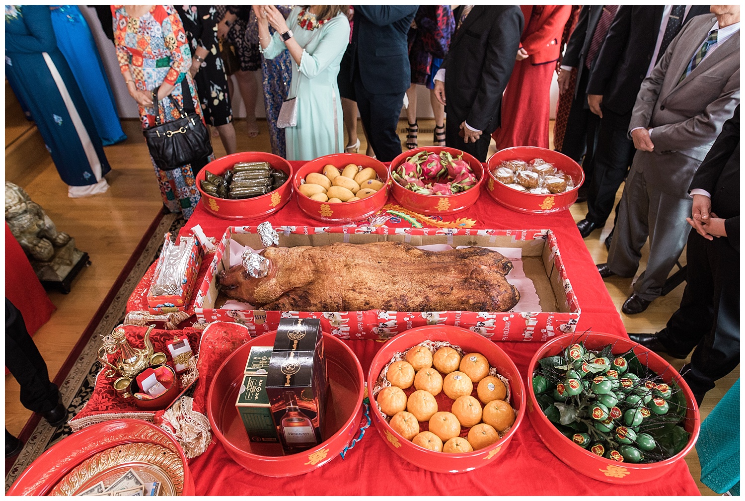 Vietnamese and Cambodian Tea Ceremony. Seattle Wedding Photograp