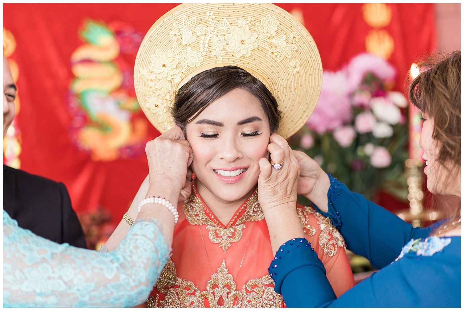 Vietnamese and Cambodian Tea Ceremony. Seattle Wedding Photograp