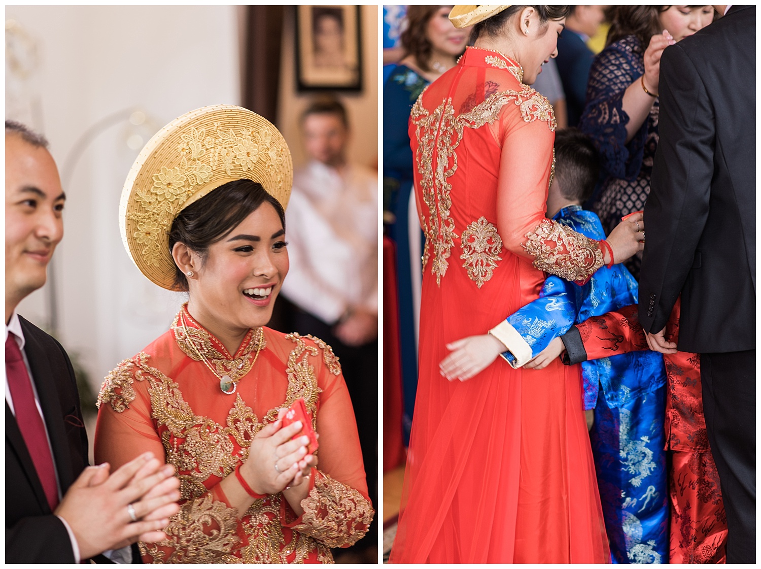 Vietnamese and Cambodian Tea Ceremony. Seattle Wedding Photograp