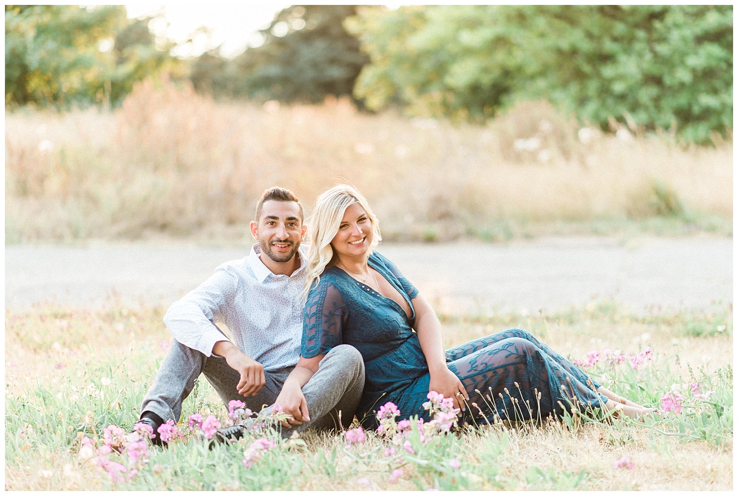 Lucci Greg S Pink Sunset Engagement At Discovery Park Seattle