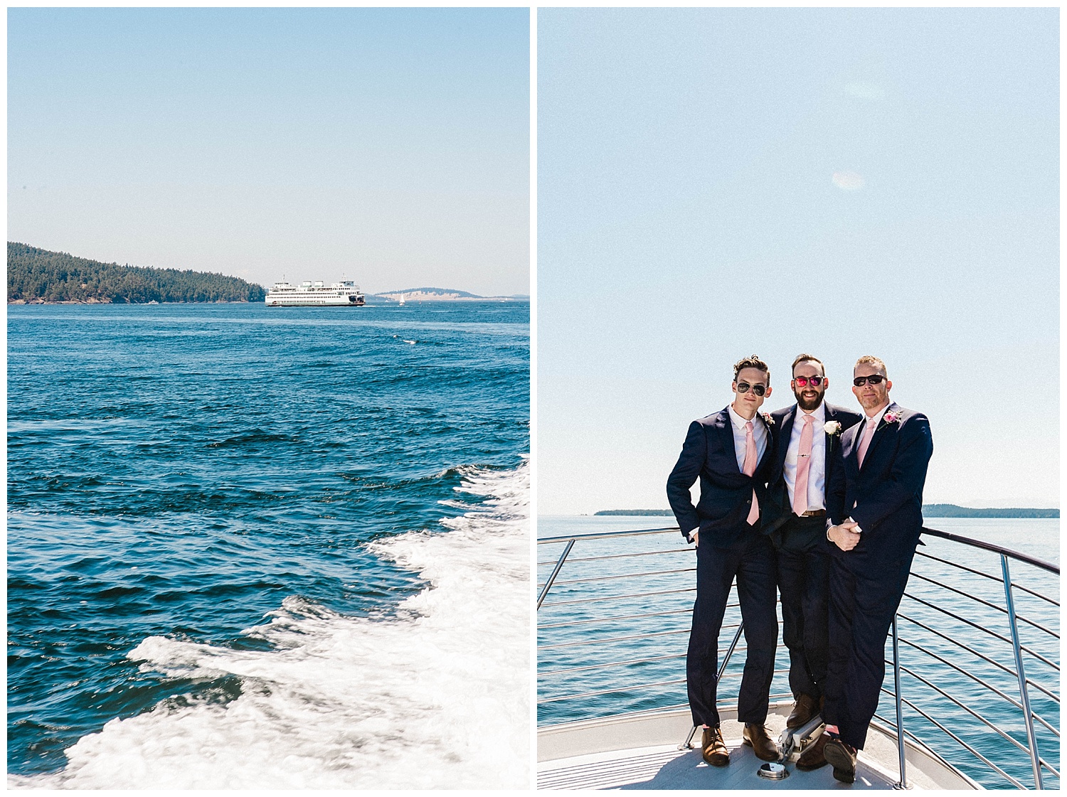 San Juan Island, Whale Watching Charter Wedding, Friday Harbor,