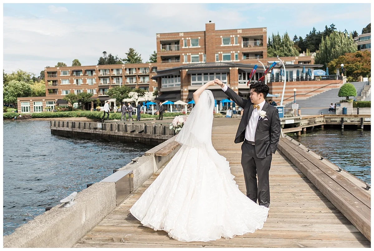 Woodmark Hotel Seattle Wedding Photography, Snohomish Wedding P