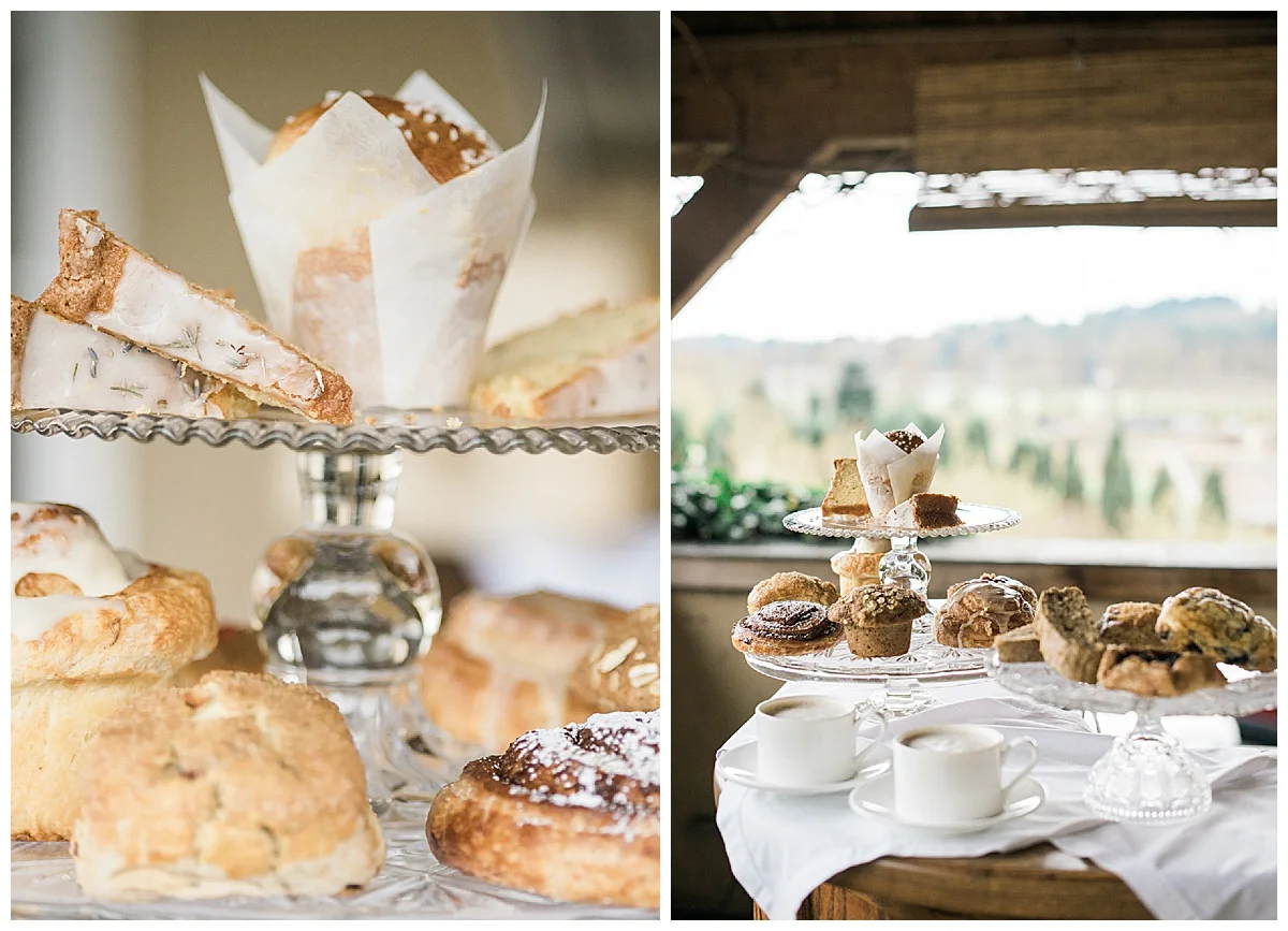 Chateau Lille wedding, Winter indoor PNW wedding, lodge, delille