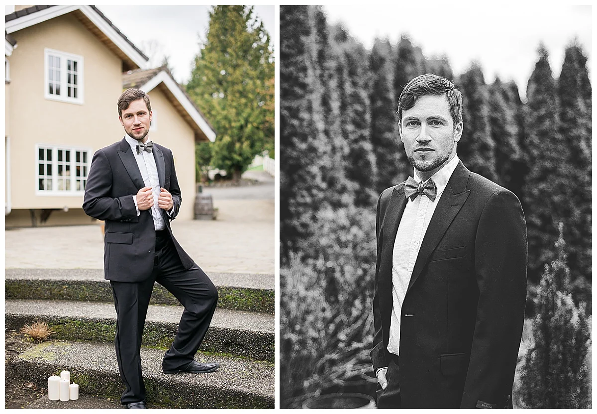 Chateau Lille wedding, Winter indoor PNW wedding, lodge, delille
