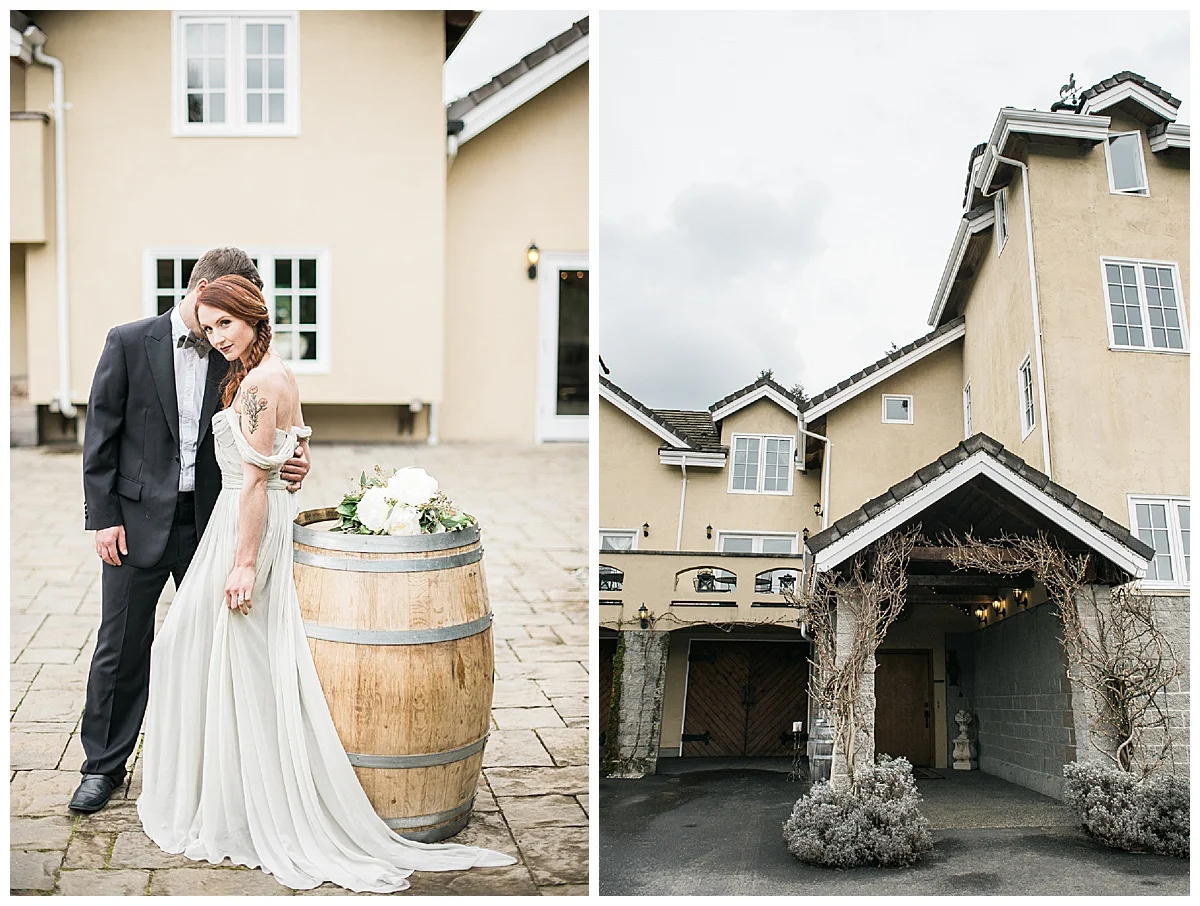 Chateau Lille wedding, Winter indoor PNW wedding, lodge, delille