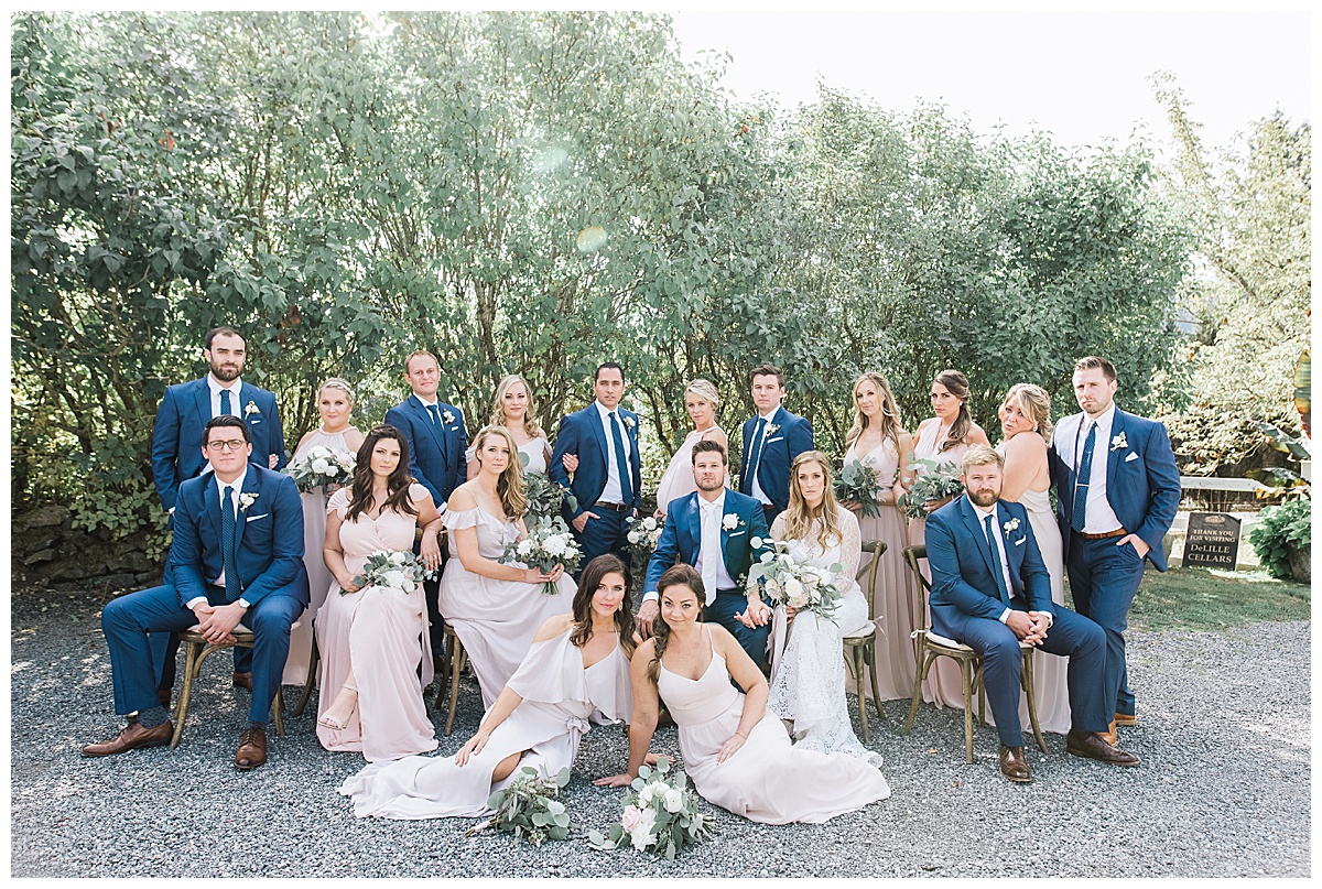 Chateau Lill Wedding in wine country. Woodinville Wedding. Delil