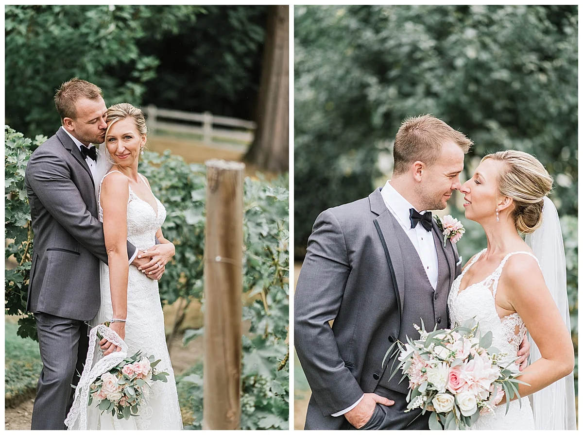 Chateau Lill Wedding in wine country. Woodinville Wedding. Delil