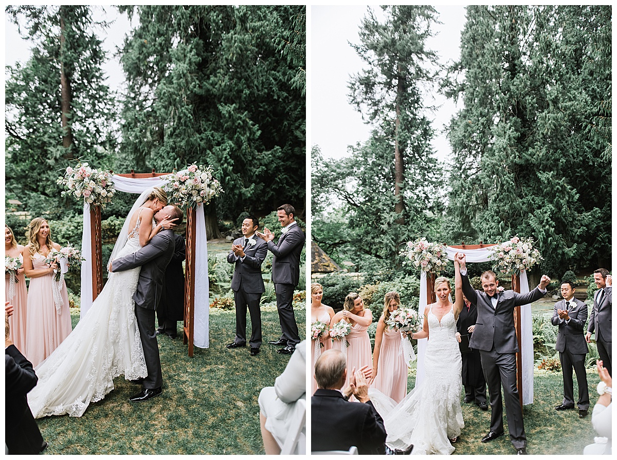 Chateau Lill Wedding in wine country. Woodinville Wedding. Delil