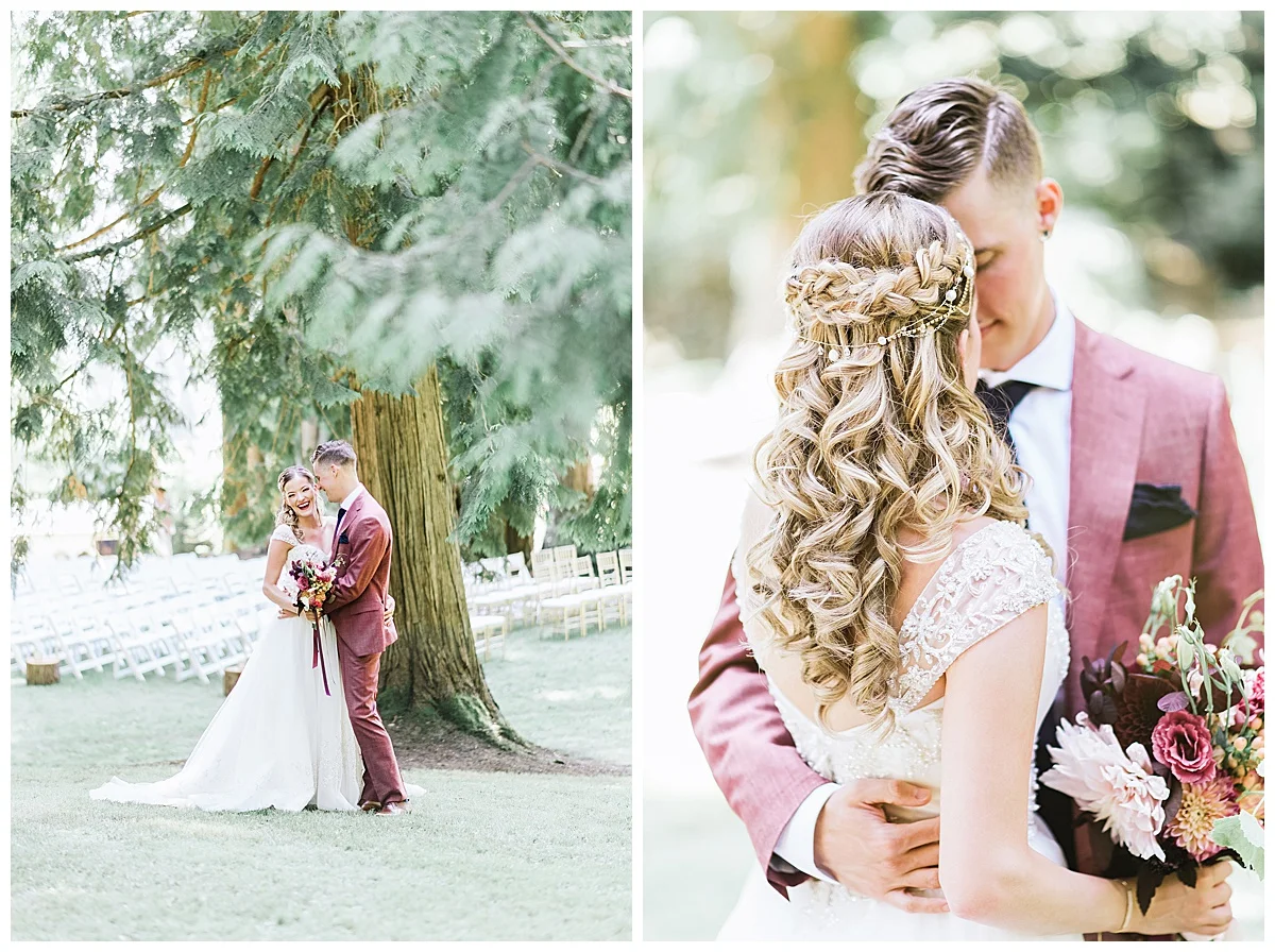 Chateau Lille wedding, Winter indoor PNW wedding, lodge, delille