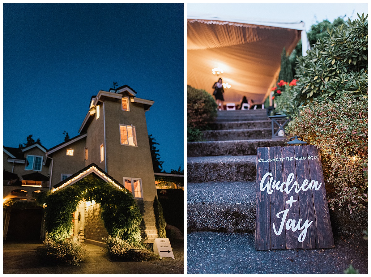 Chateau Lille wedding, Winter indoor PNW wedding, lodge, delille