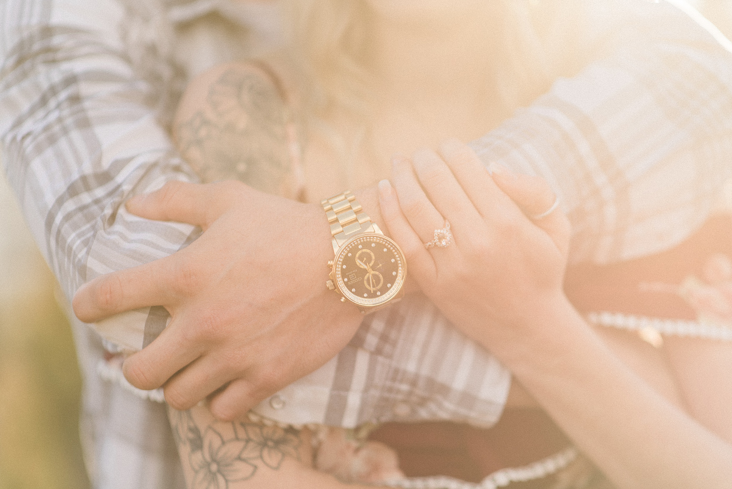 Snohomish Greenhouse nursery engagement session. Sunset. Seahawk