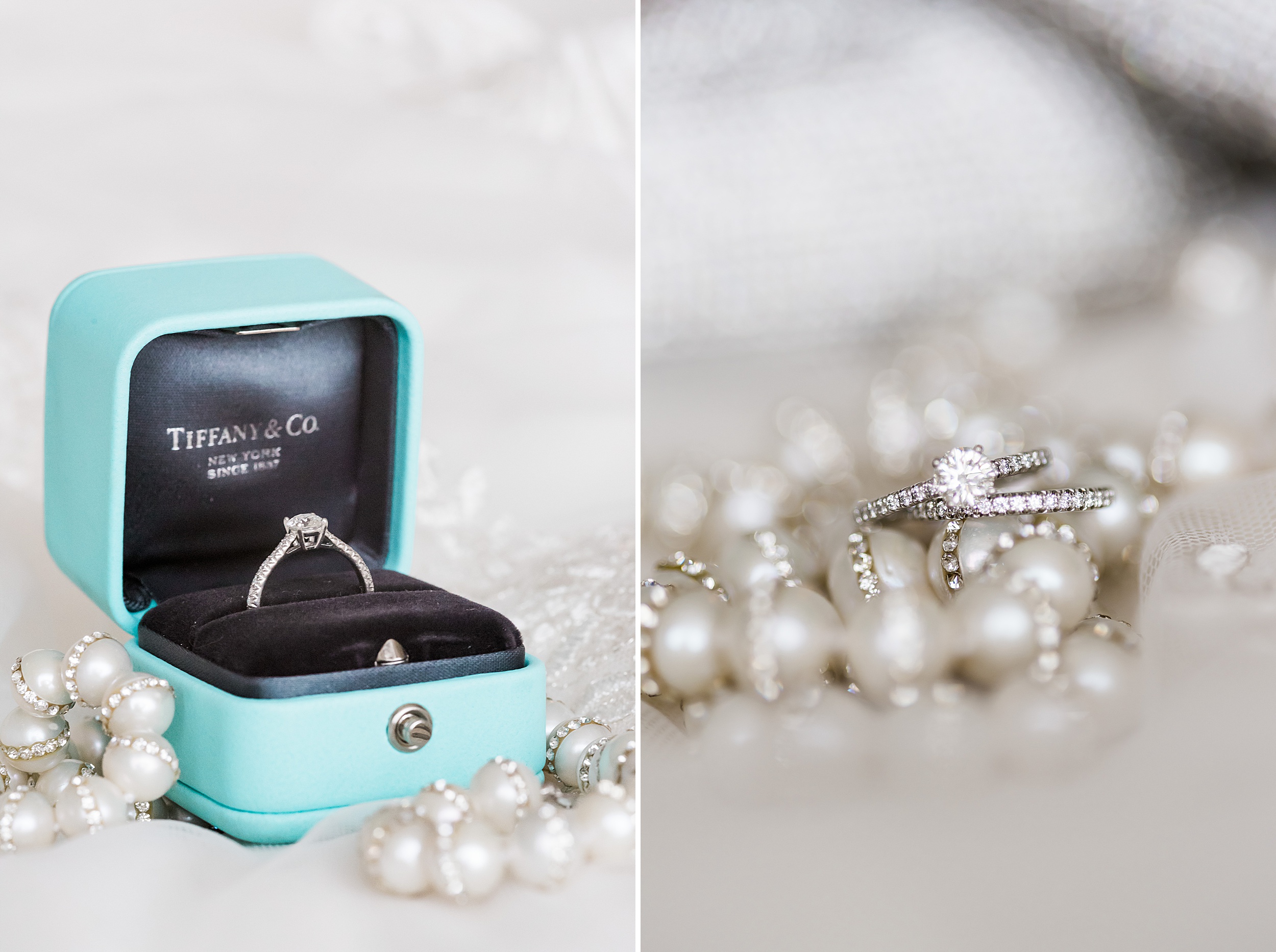 Little blue box Tiffany Engagement Ring, Classic. Woodmark Hotel
