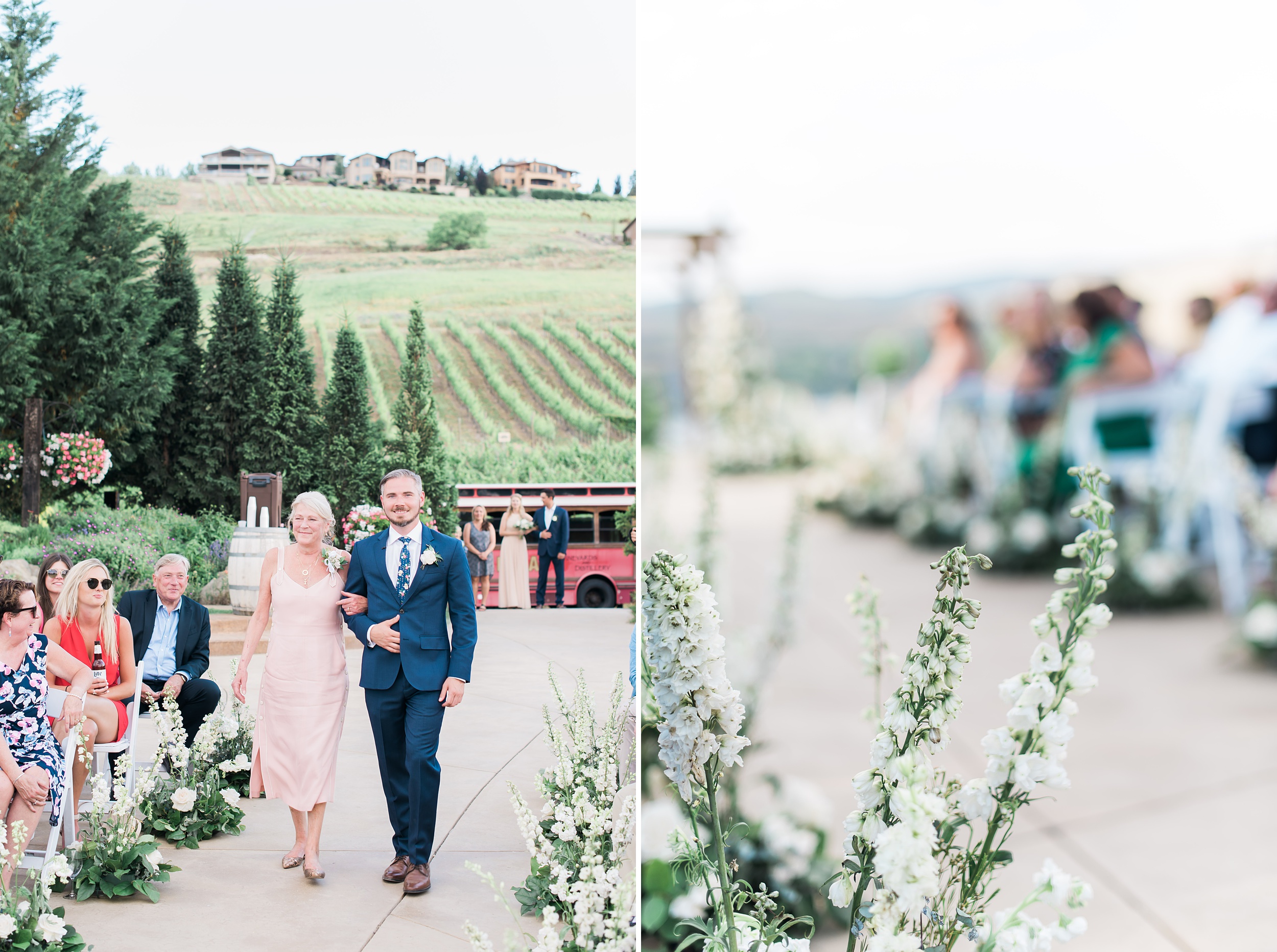 David & Kylie's Karma Vineyards Chelan Wedding. 