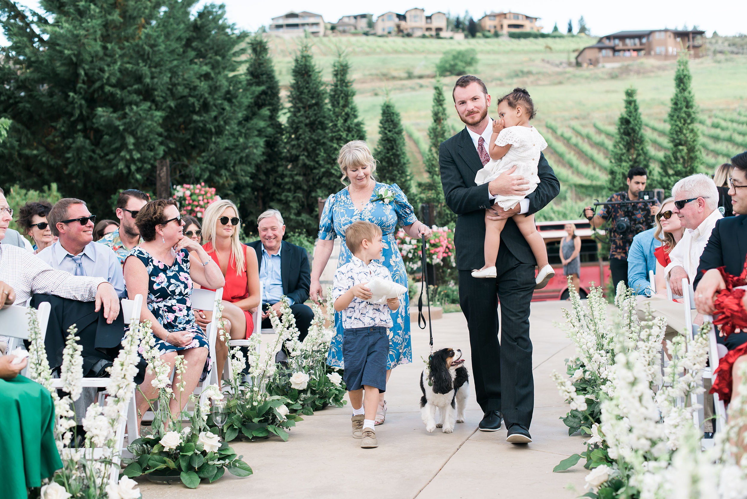 David & Kylie's Karma Vineyards Chelan Wedding. 