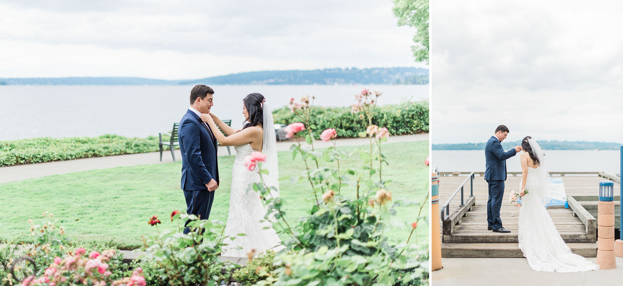 Woodmark Hotel Wedding venue photos, Seattle Wedding Photography